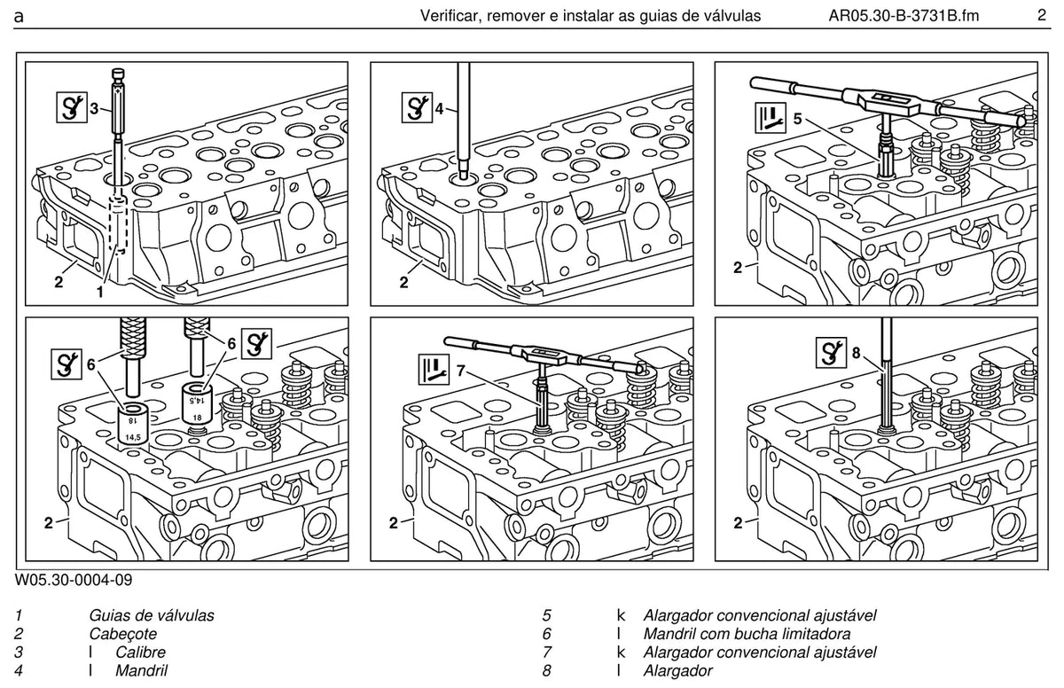Página do manual de oficina Mercedes-Benz 2428