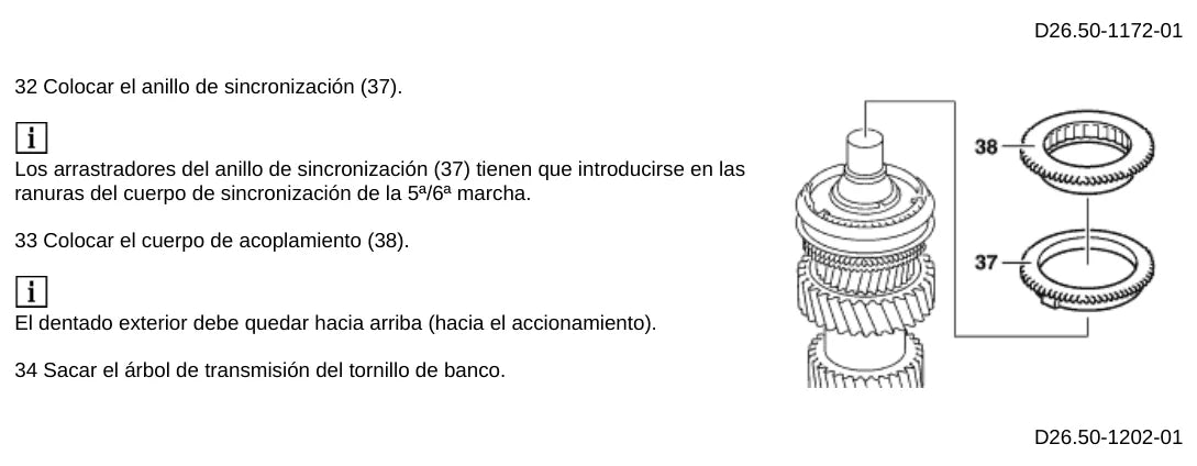 Página do manual de oficina Mercedes-Benz Sprinter 311 CDI