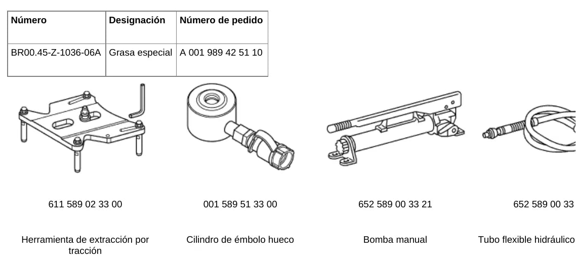 Página do manual de oficina Mercedes-Benz Sprinter 411 CDI