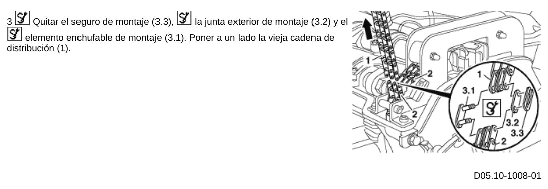 Página do manual de oficina Mercedes-Benz Sprinter 411 CDI