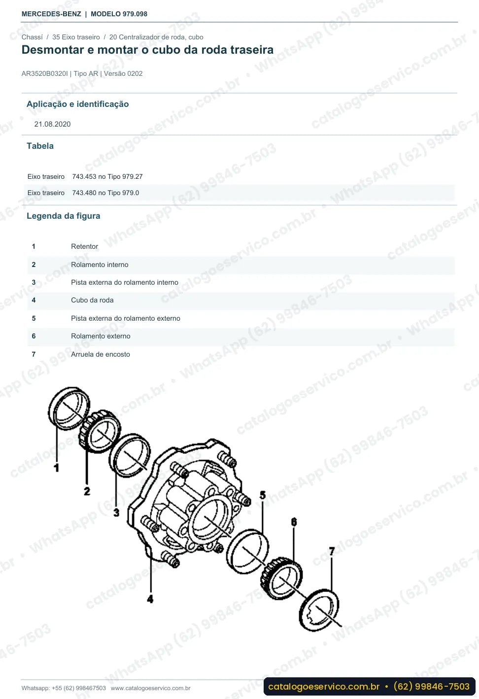 Página de procedimento do manual de oficina Mercedes-Benz Accelo 1316