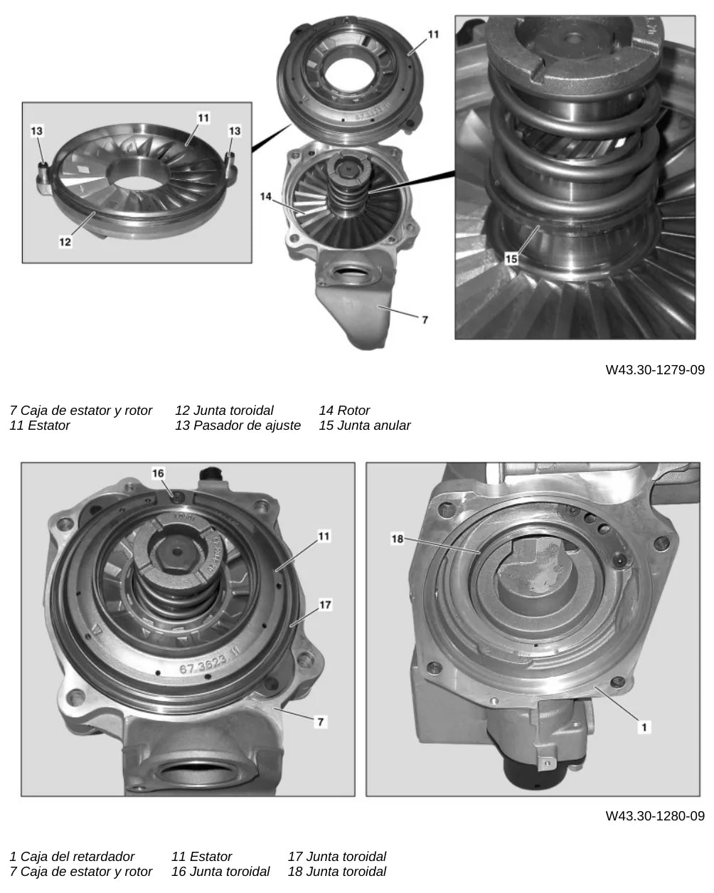 Página do manual de oficina Mercedes-Benz Atego 1728