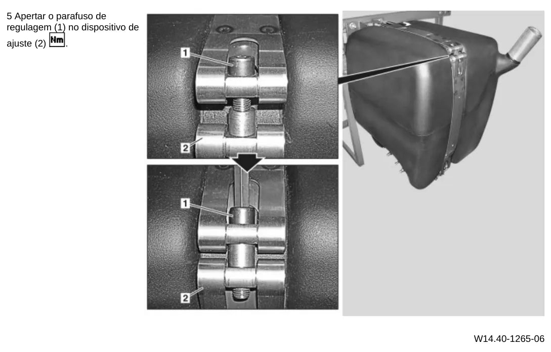 Página do manual de oficina Mercedes-Benz Axor 2544