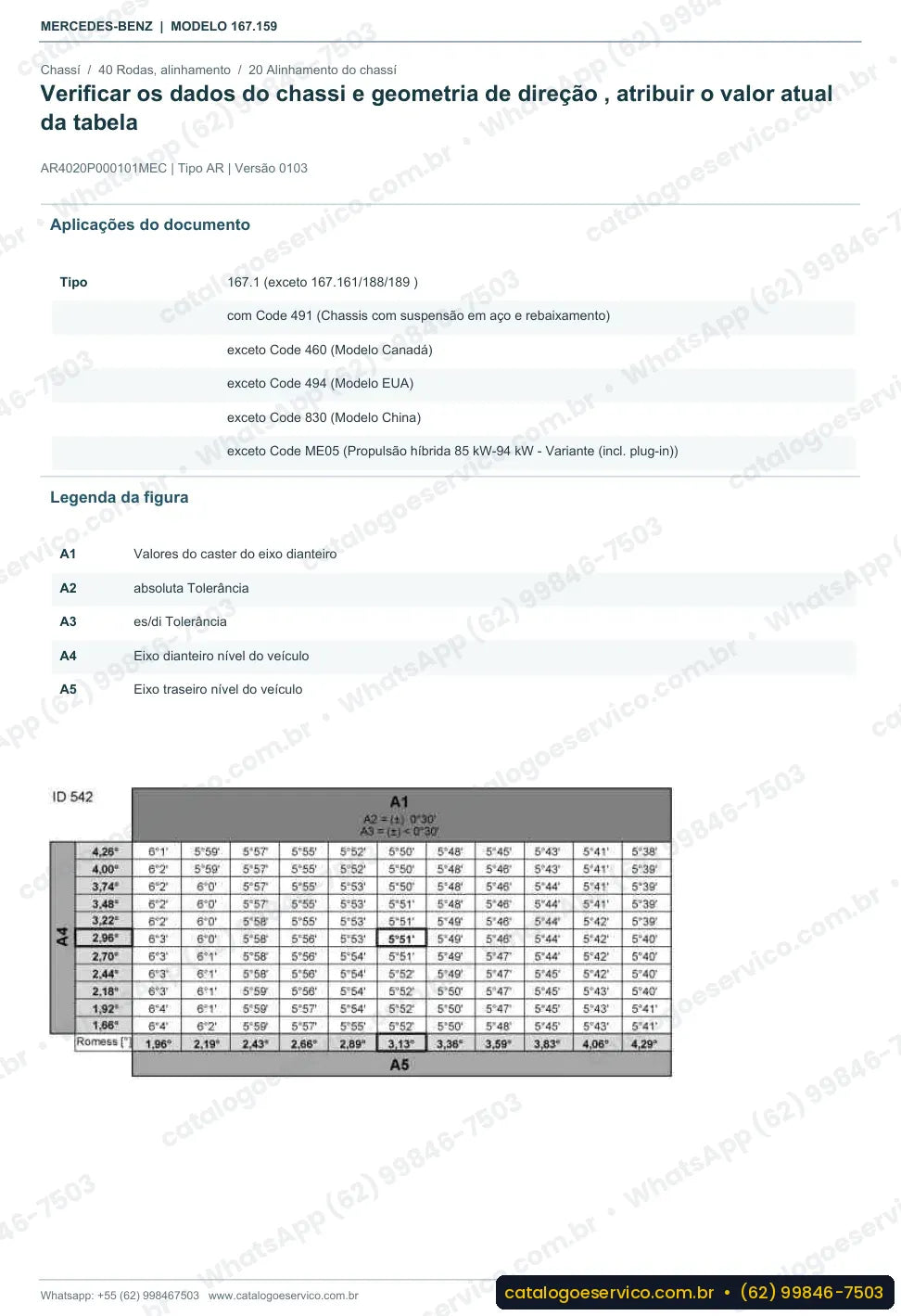 Página de procedimento do manual de oficina Mercedes-Benz GLE 450 4MATIC (W167)