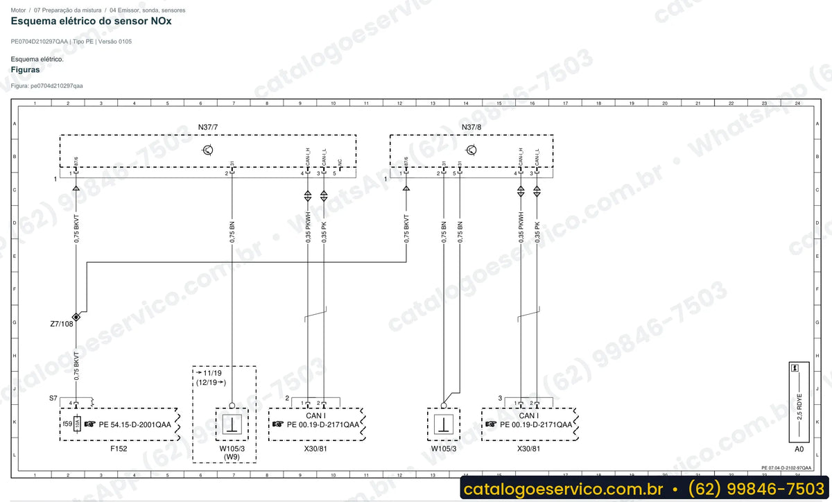 Página de esquema elétrico do Mercedes-Benz Sprinter 418 CDI (910.143)