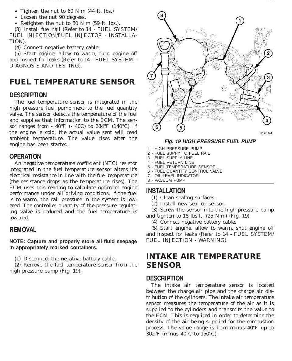 Manual de Oficina Mercedes-Benz Sprinter — Motor aos diagramas de fiacao - diagrama 2
