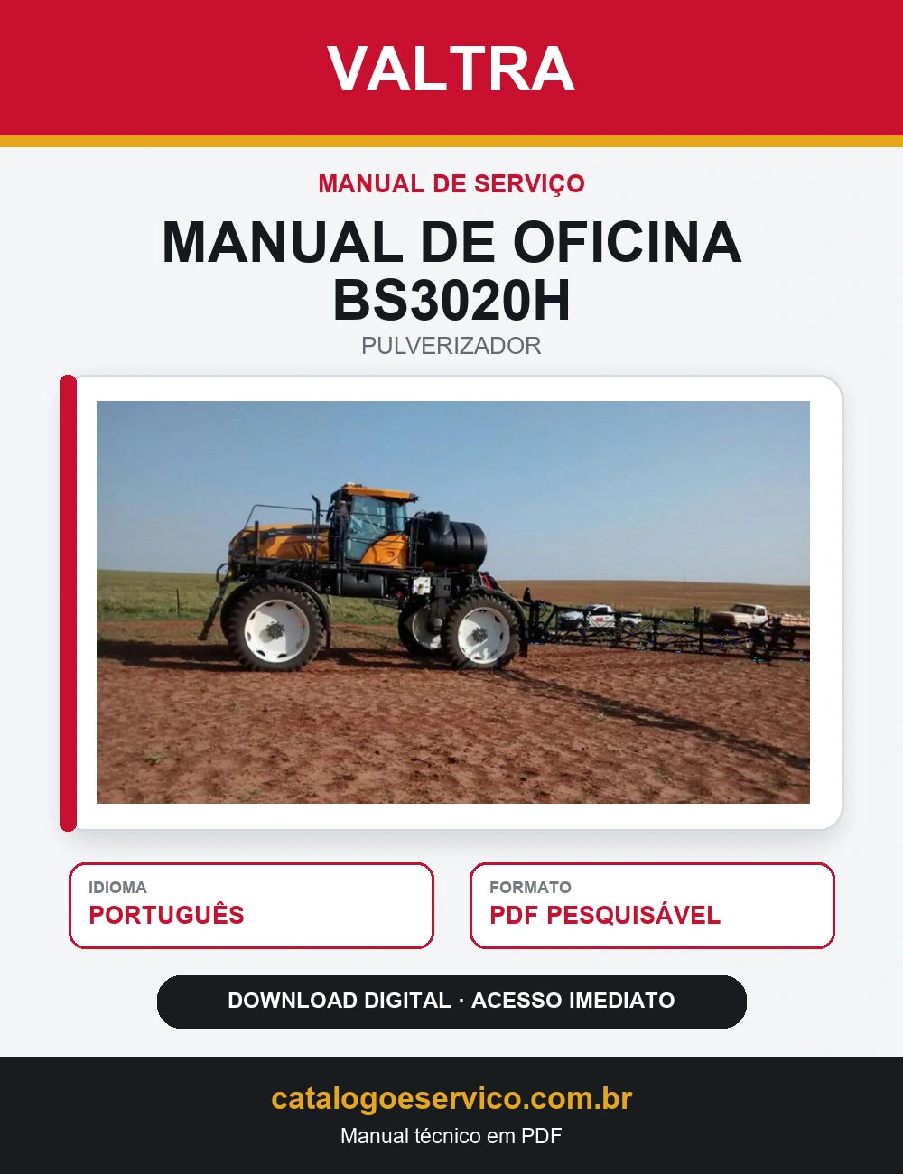 Manual de Oficina Valtra - Bs3020h - Pulverizador