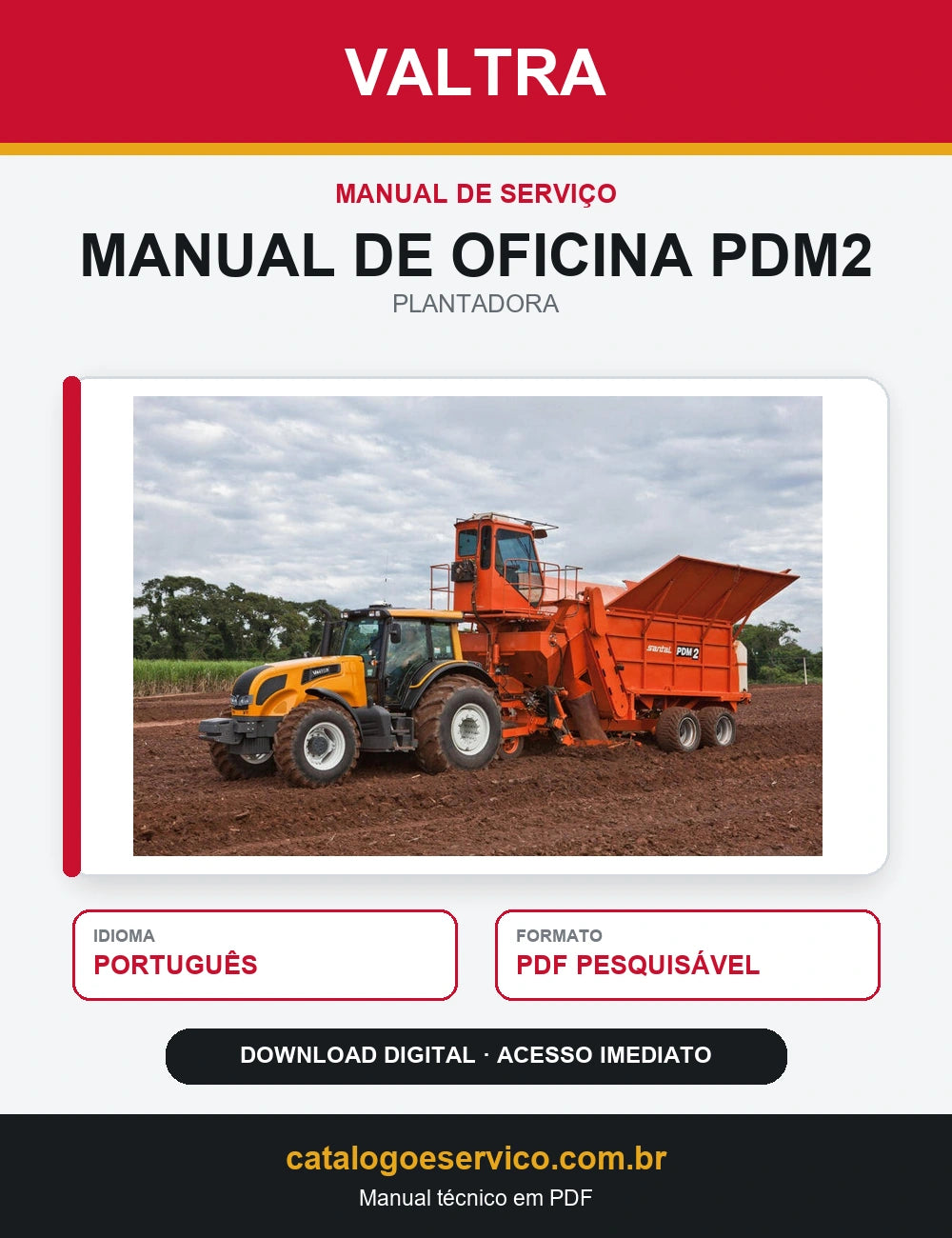 Manual de Oficina Valtra - Pdm2 - 2014 - Plantadora