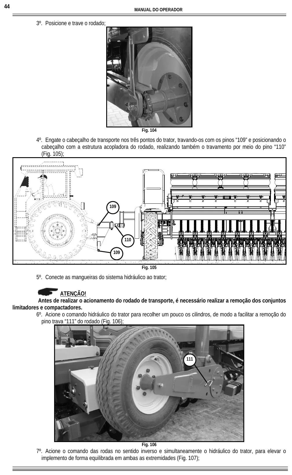 Manual de Operação — Plantadeira/Semeadora-Adubadora Múltipla Massey Ferguson MF 625 M e MF 629 M — página interna