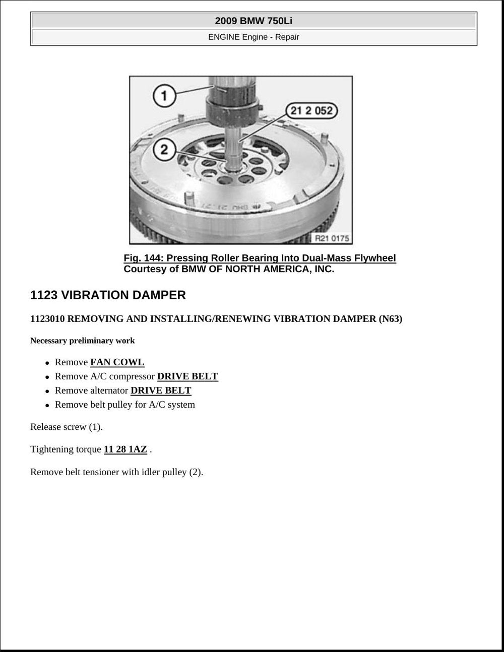 BMW Série 7 F01 / F02 — Manual de Reparação — diagrama 2