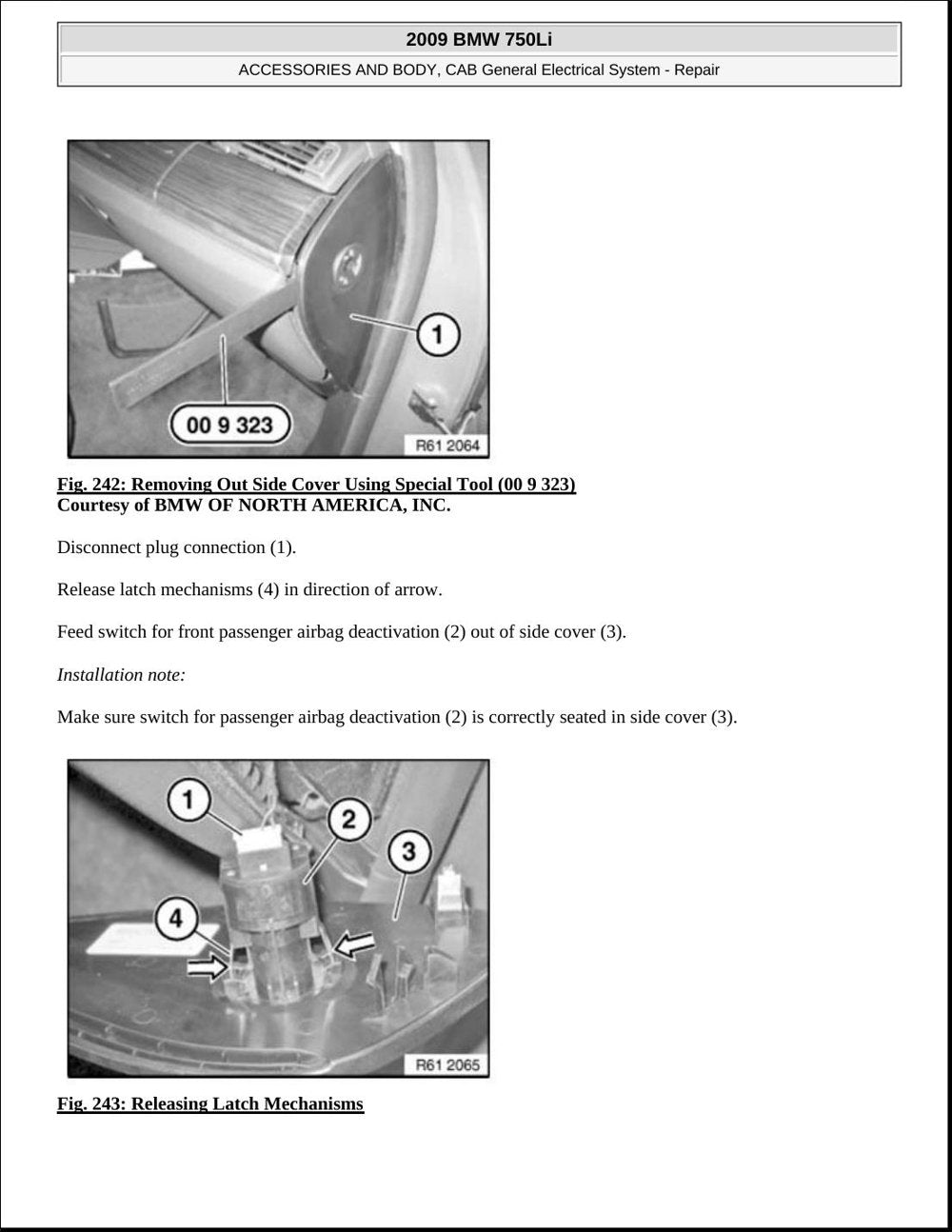 BMW Série 7 F01 / F02 — Manual de Reparação — diagrama 3