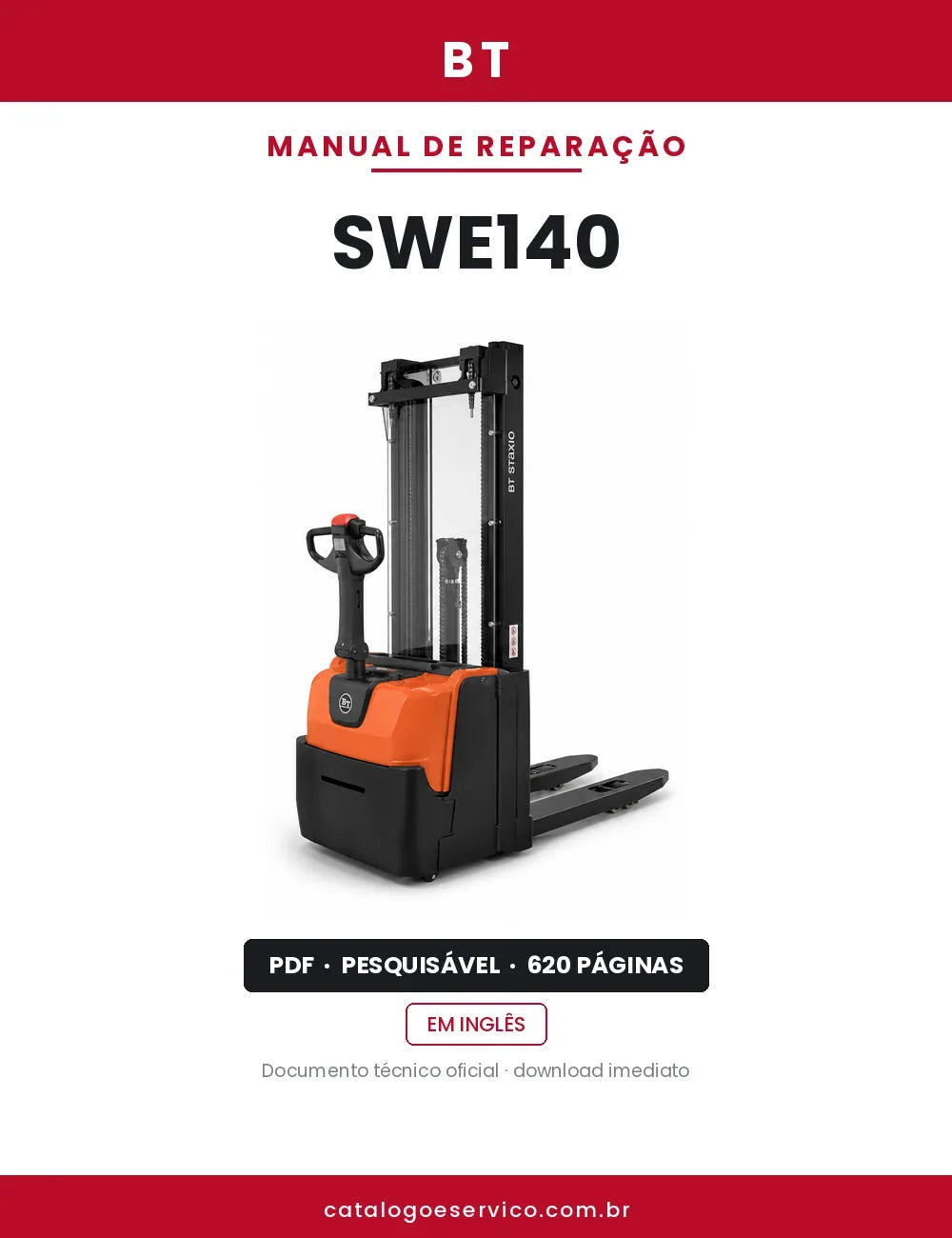 Manual de Reparação BT SWE140 — capa