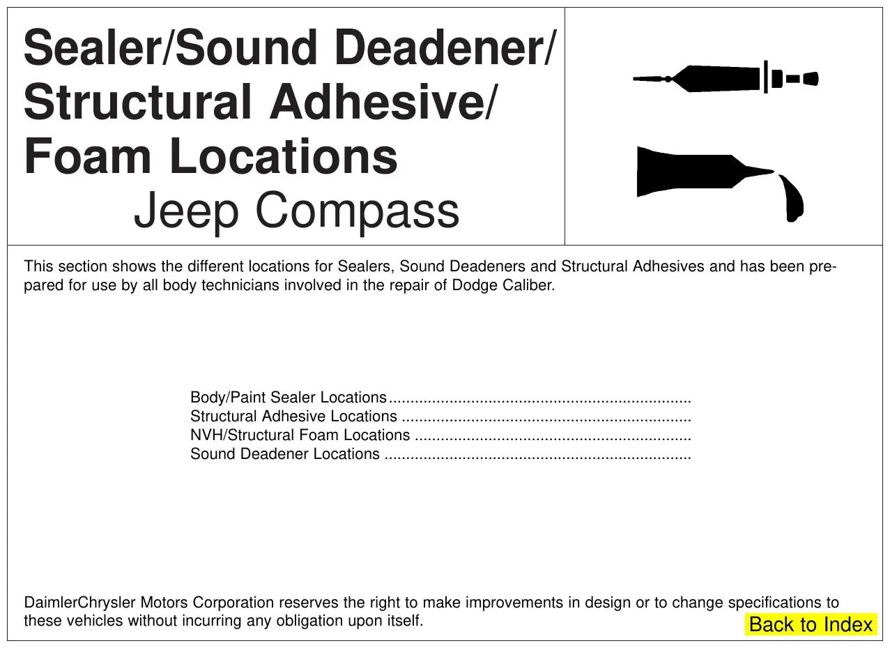 Manual de Reparação Jeep Compass — página do manual 4