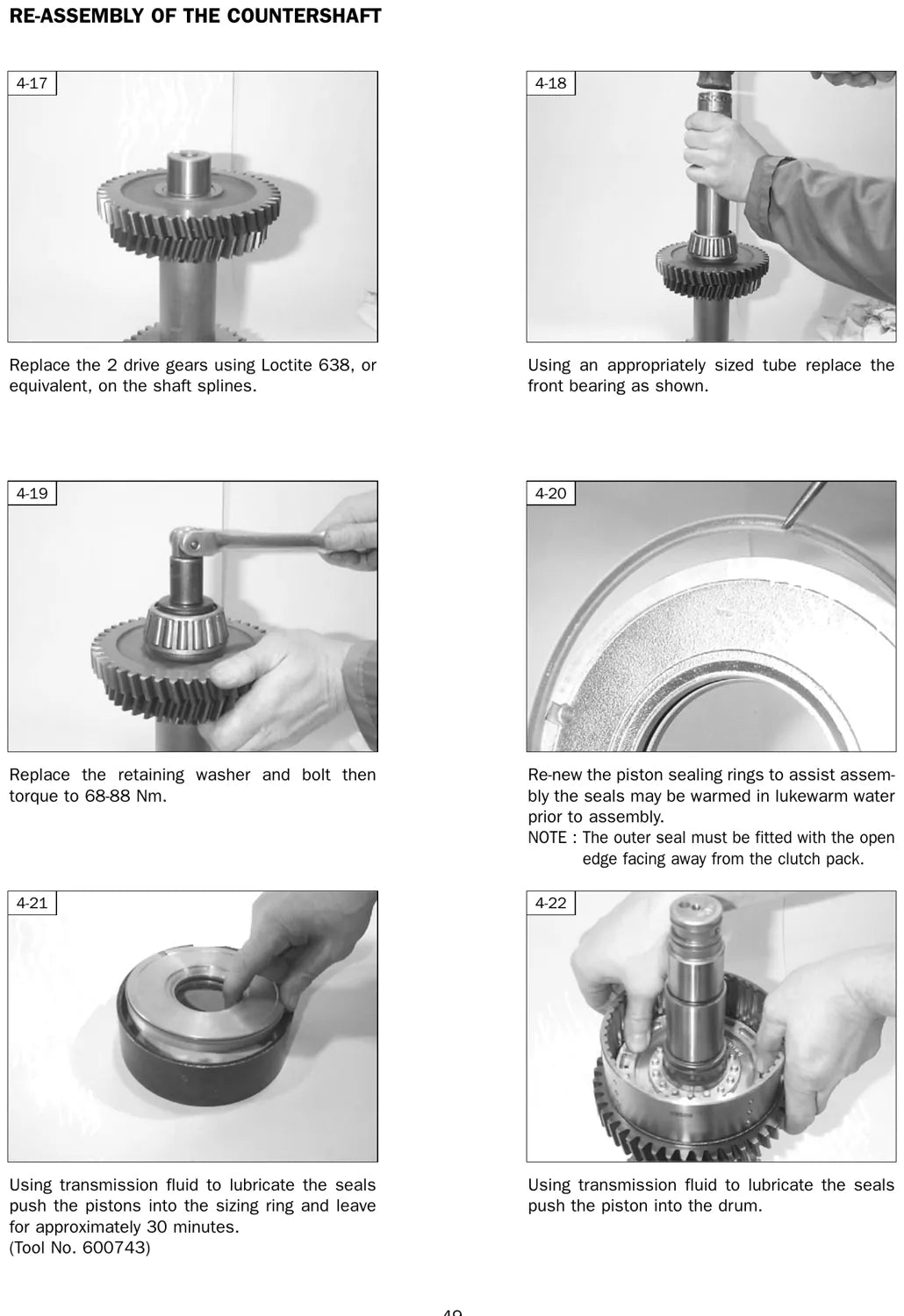 Manual de Reparação Manitou Caixa PG 115 Powershift Turner (MLT 735-120 LSU) — página 3 do documento