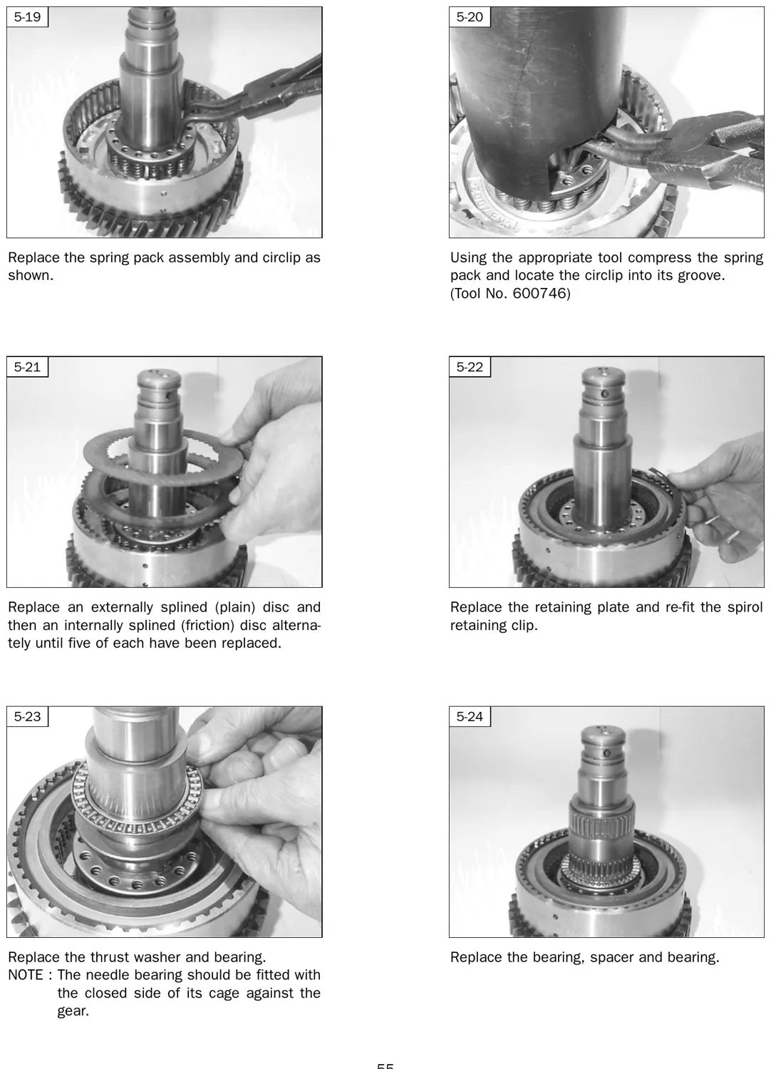 Manual de Reparação Manitou Caixa PG 115 Powershift Turner (MLT 735-120 LSU) — página 4 do documento