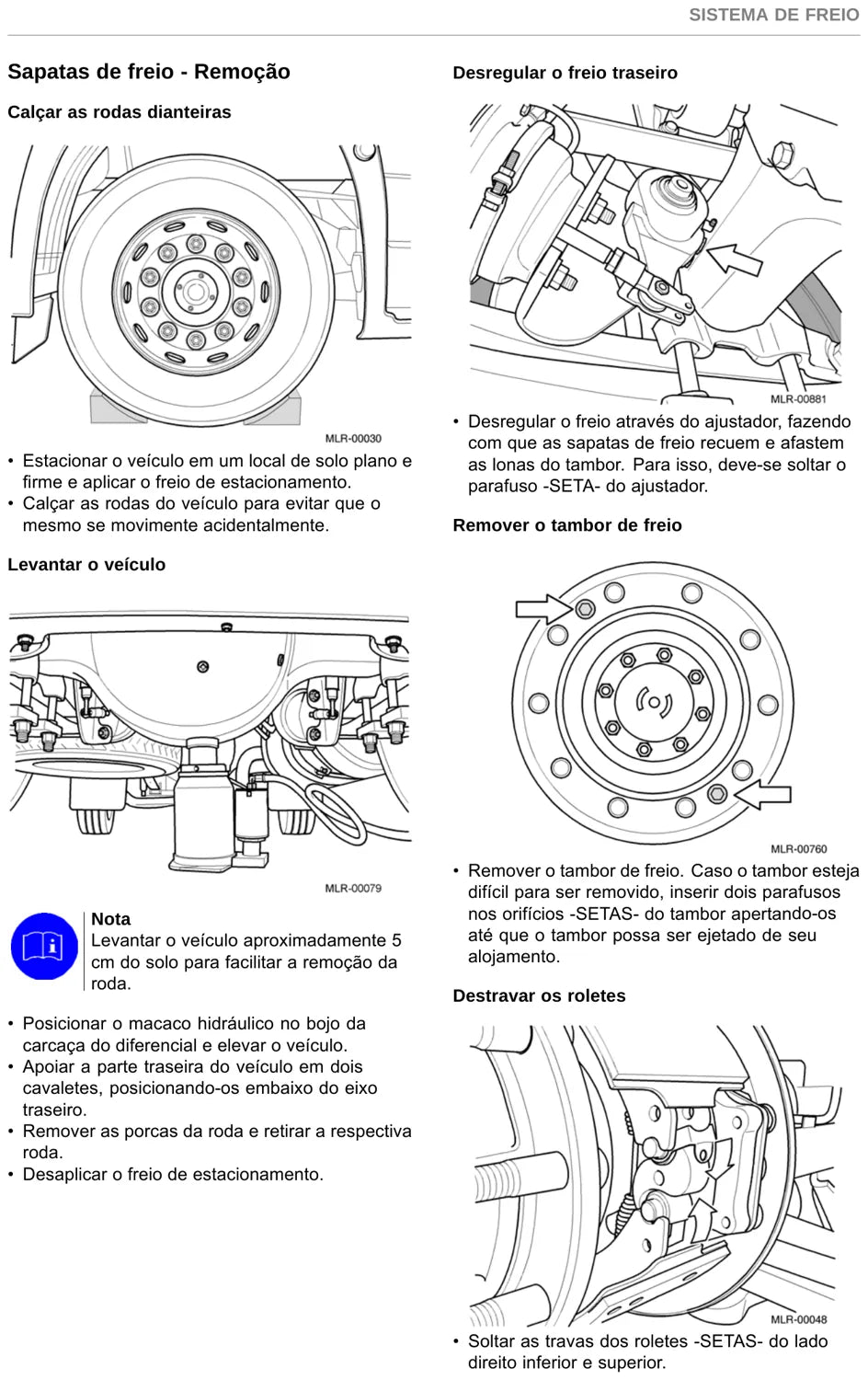 Manual de Reparação Eixo Traseiro Meritor RS 23-185 com Bloqueio de Diferencial — página 3 do documento