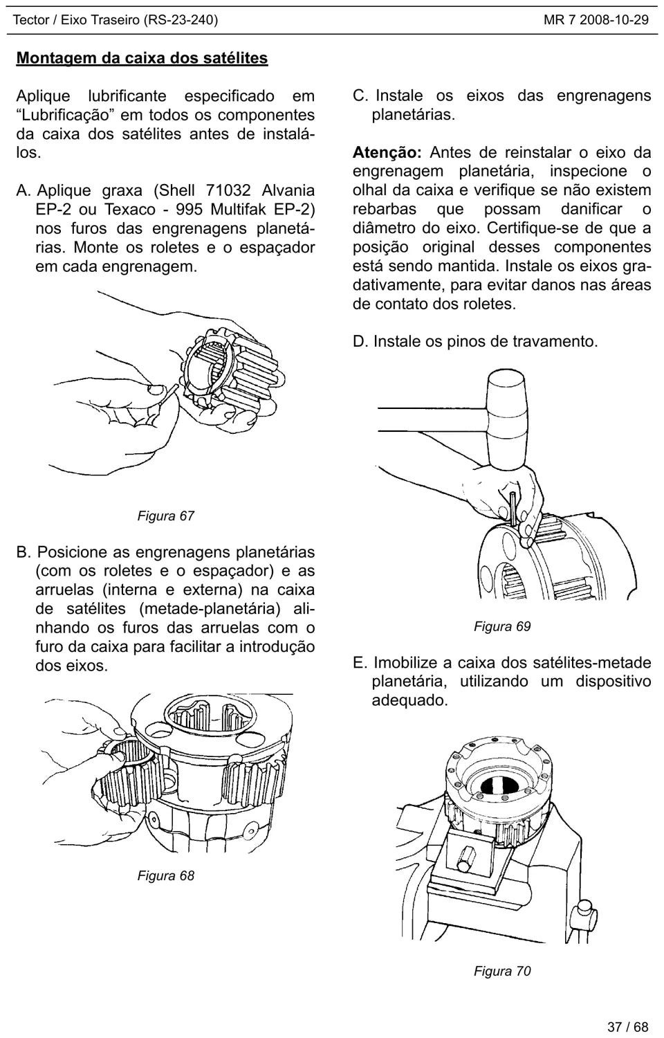 Manual de Reparação Meritor RS-23-240 Dupla Velocidade — Eixo Traseiro Iveco Tector — página 3 do documento