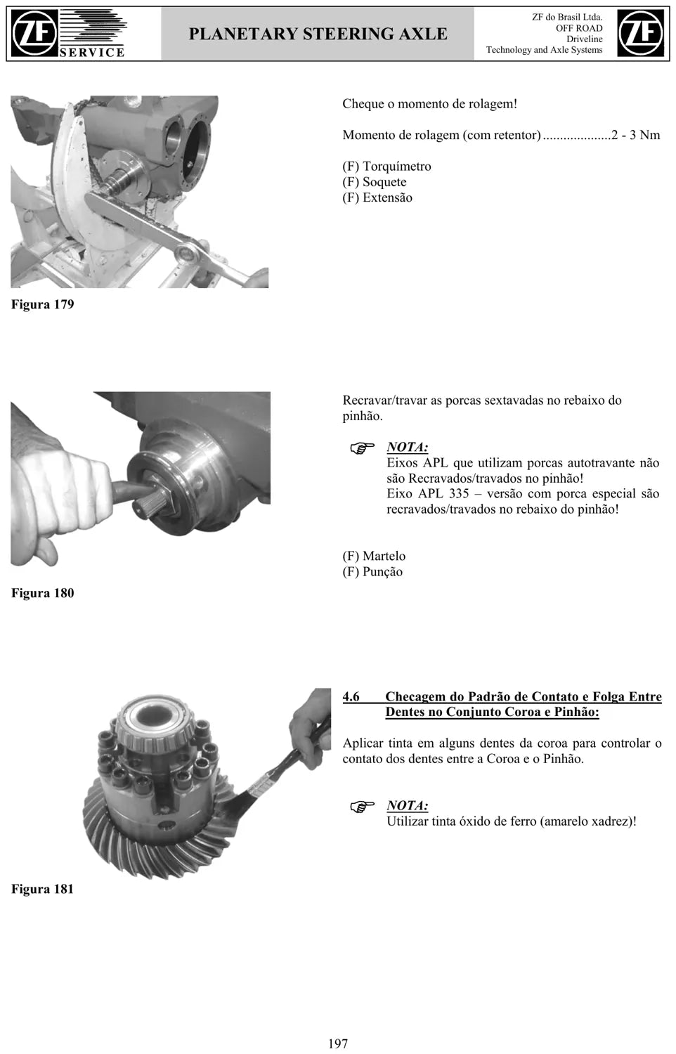 Manual de Reparação ZF Eixos de Tração Direcional APL 335, 340, 345, 350, 356 e 359 — página 3 do documento