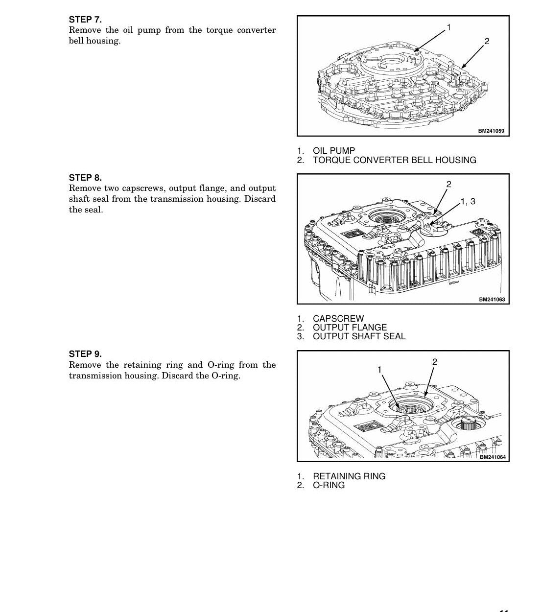 Manual de Reparo Transmissão ZF WG161 (1300 SRM 1456) - página estratégica 1