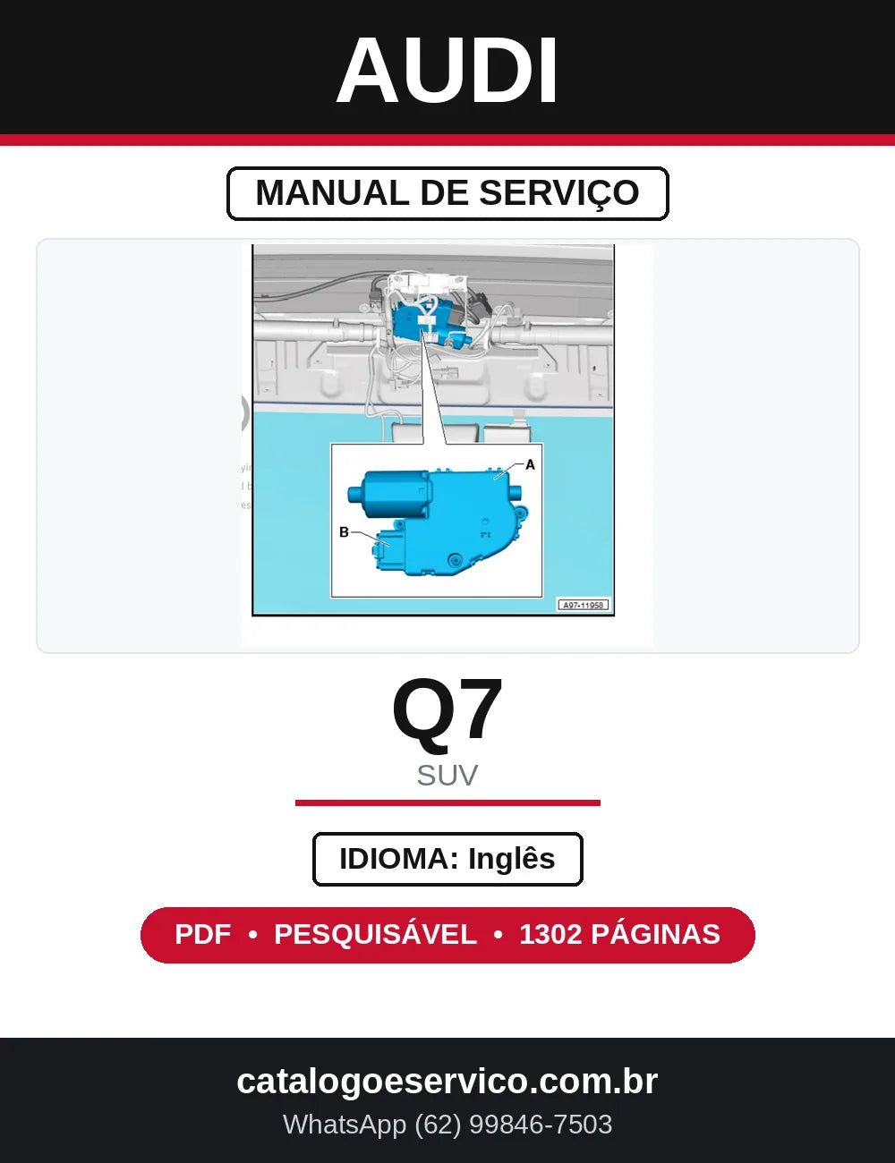 Diagrama Elétrico Audi Q7 4L a partir de 2007 — capa