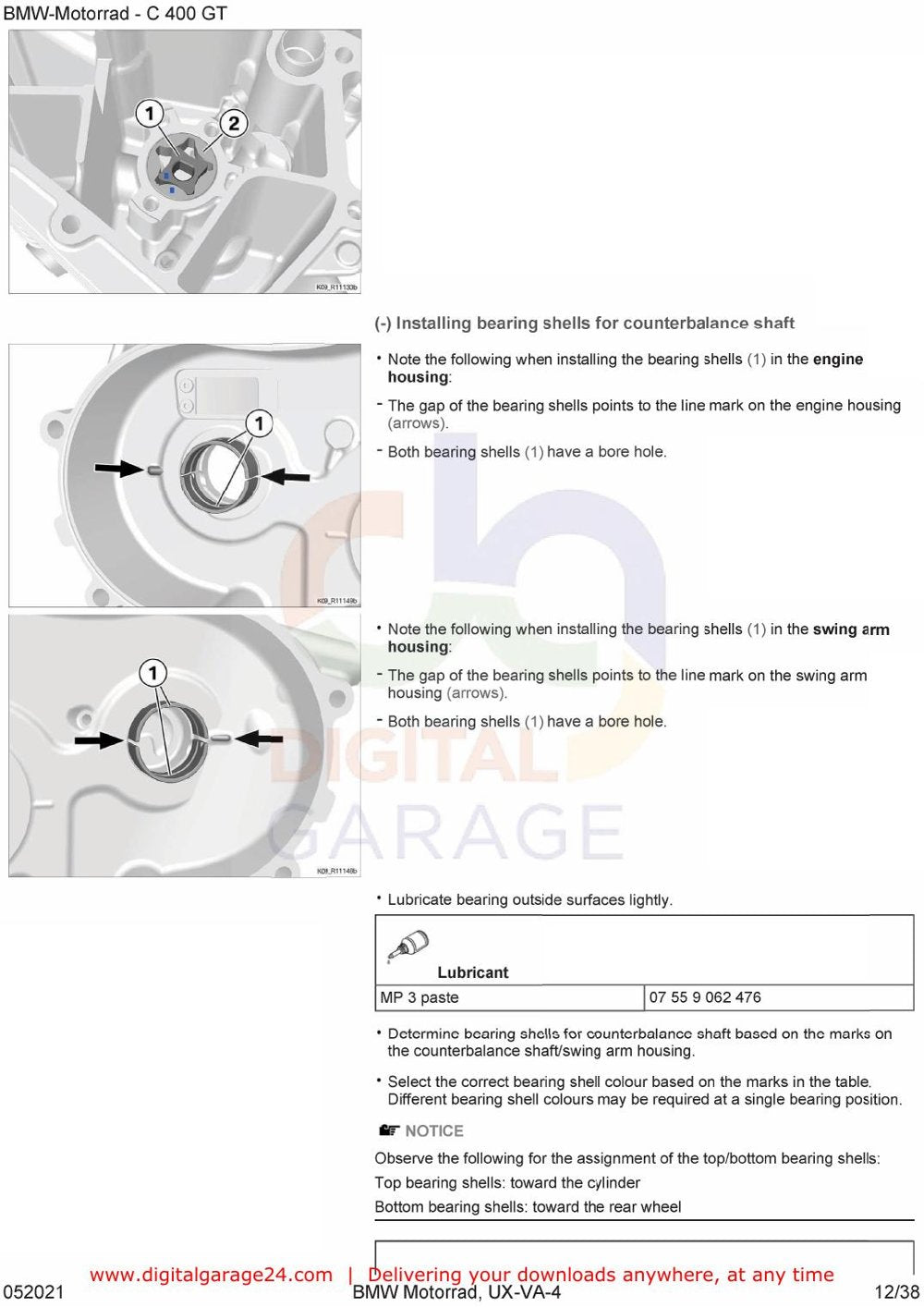 BMW C400 GT (K08) — Manual de Serviço — diagrama 1