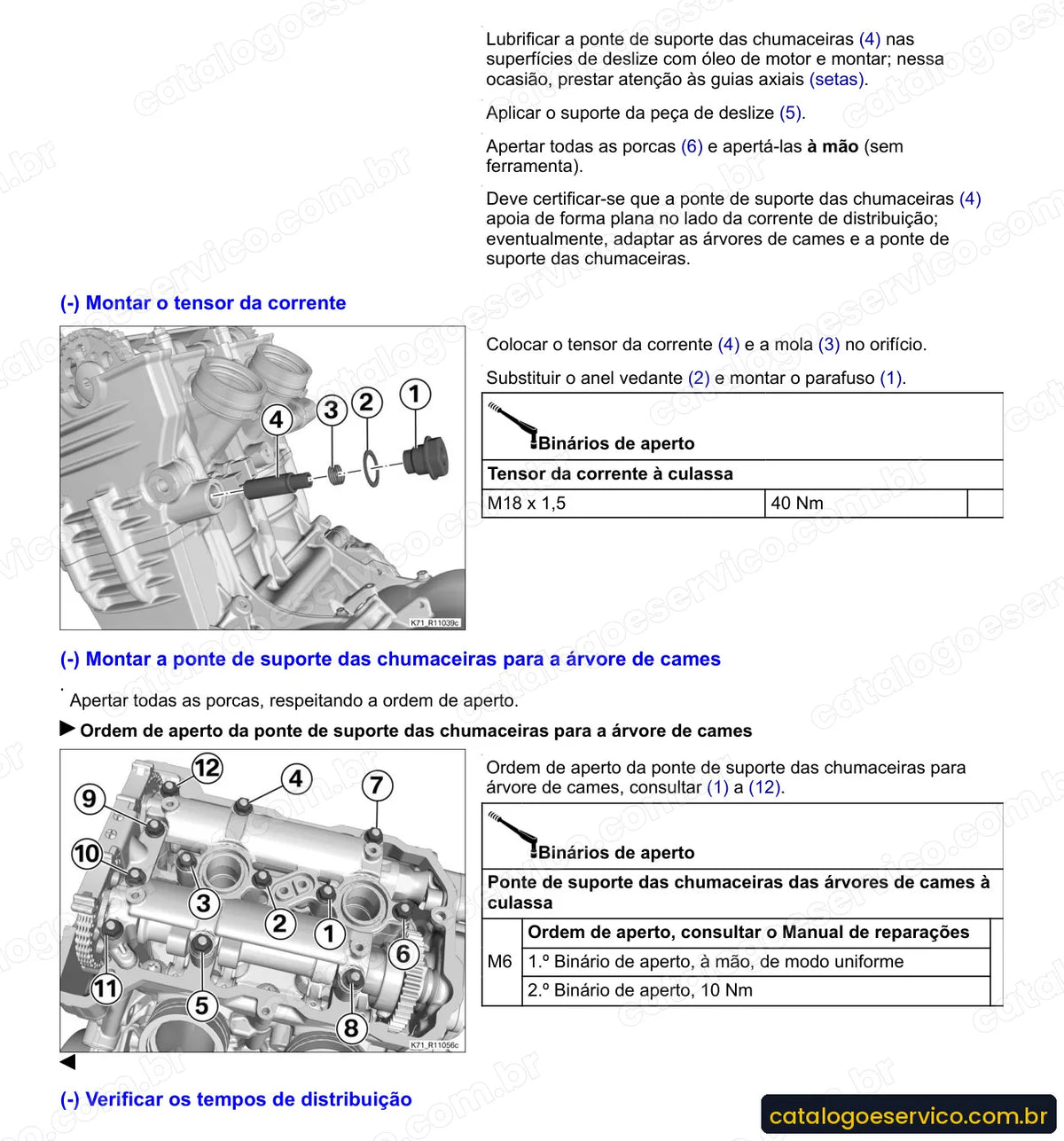 Página do Manual de Serviço BMW F 800 R 2009 a 2016 com procedimento ilustrado (3)