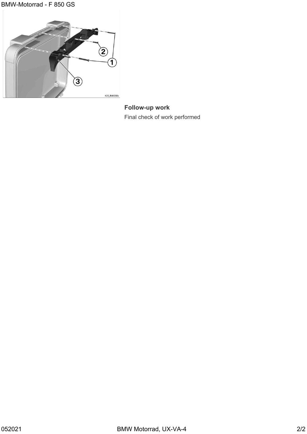 BMW F850 GS (K81) — Manual de Serviço — diagrama 4