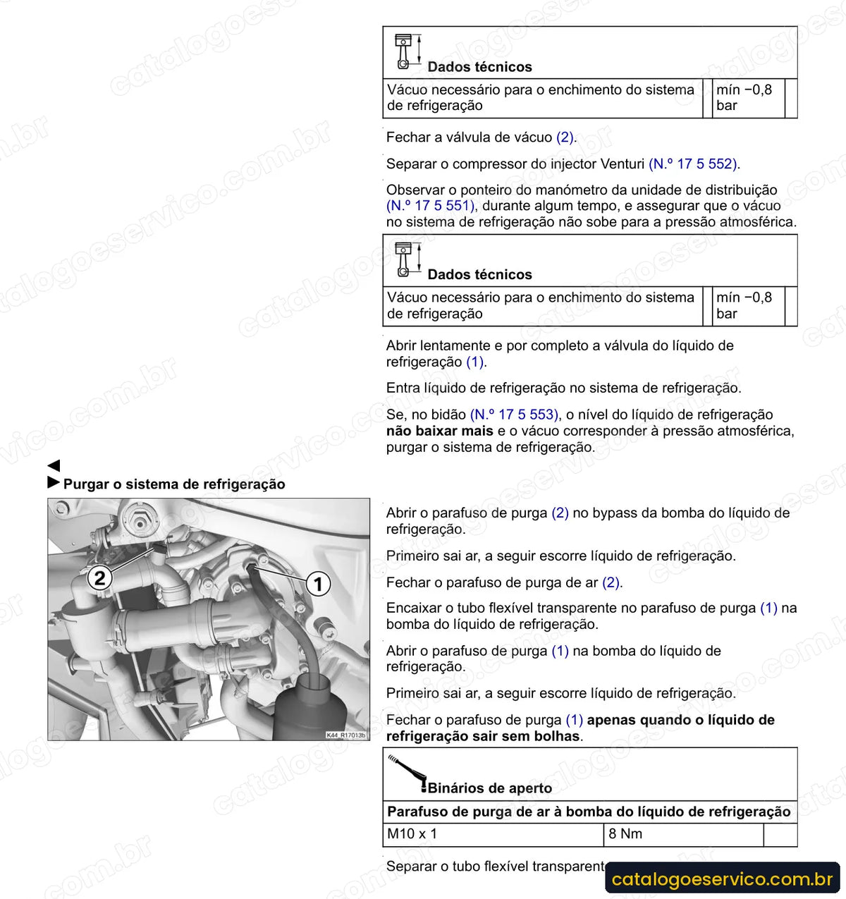 Página do Manual de Serviço BMW K 1300 R 2009 com procedimento ilustrado (4)