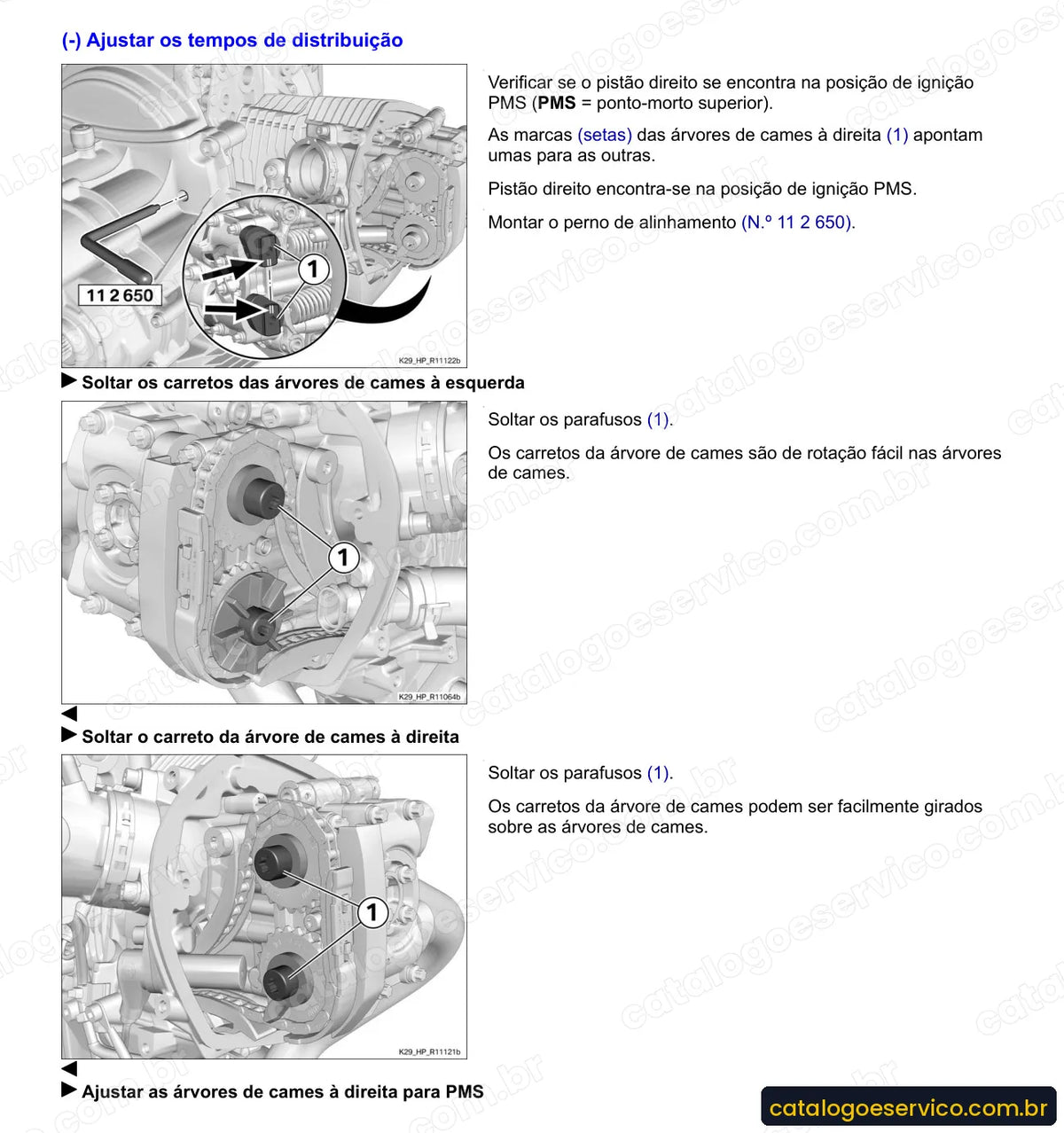 Página do Manual de Serviço BMW R 1200 GS Adventure 2006 a 2016 com procedimento ilustrado (3)