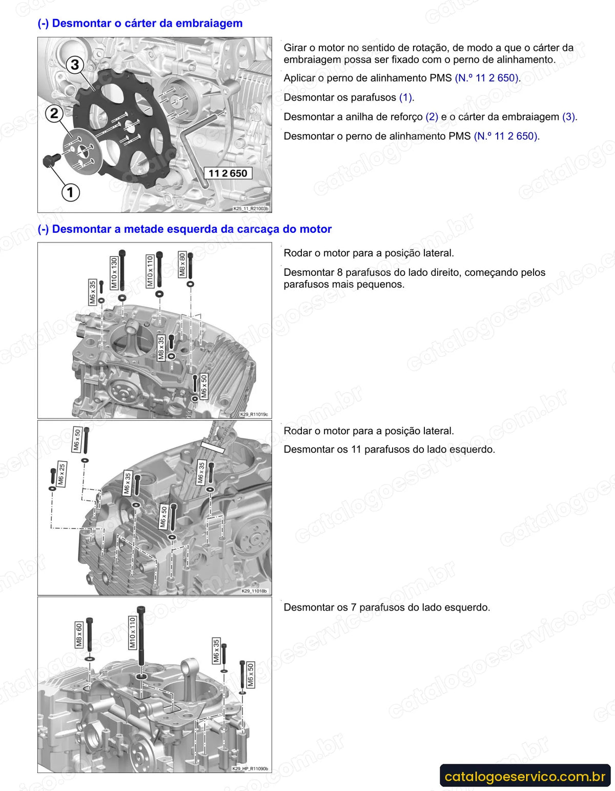Página do Manual de Serviço BMW R 900 RT 2006 a 2010 com procedimento ilustrado (2)