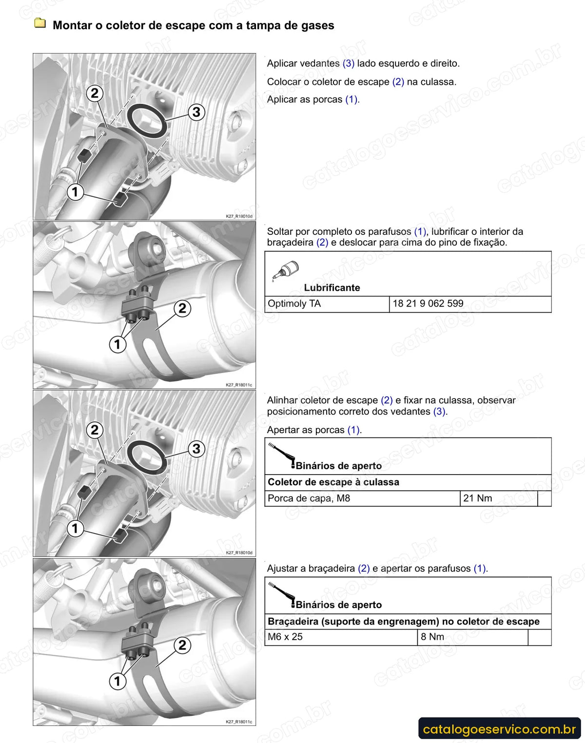 Página do Manual de Serviço BMW R nineT Scrambler 2016 com procedimento ilustrado (4)