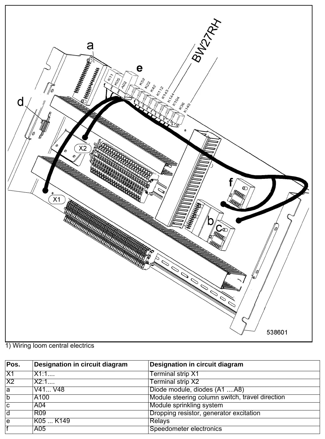 Procedimento ilustrado passo a passo — BOMAG BW 24 RH