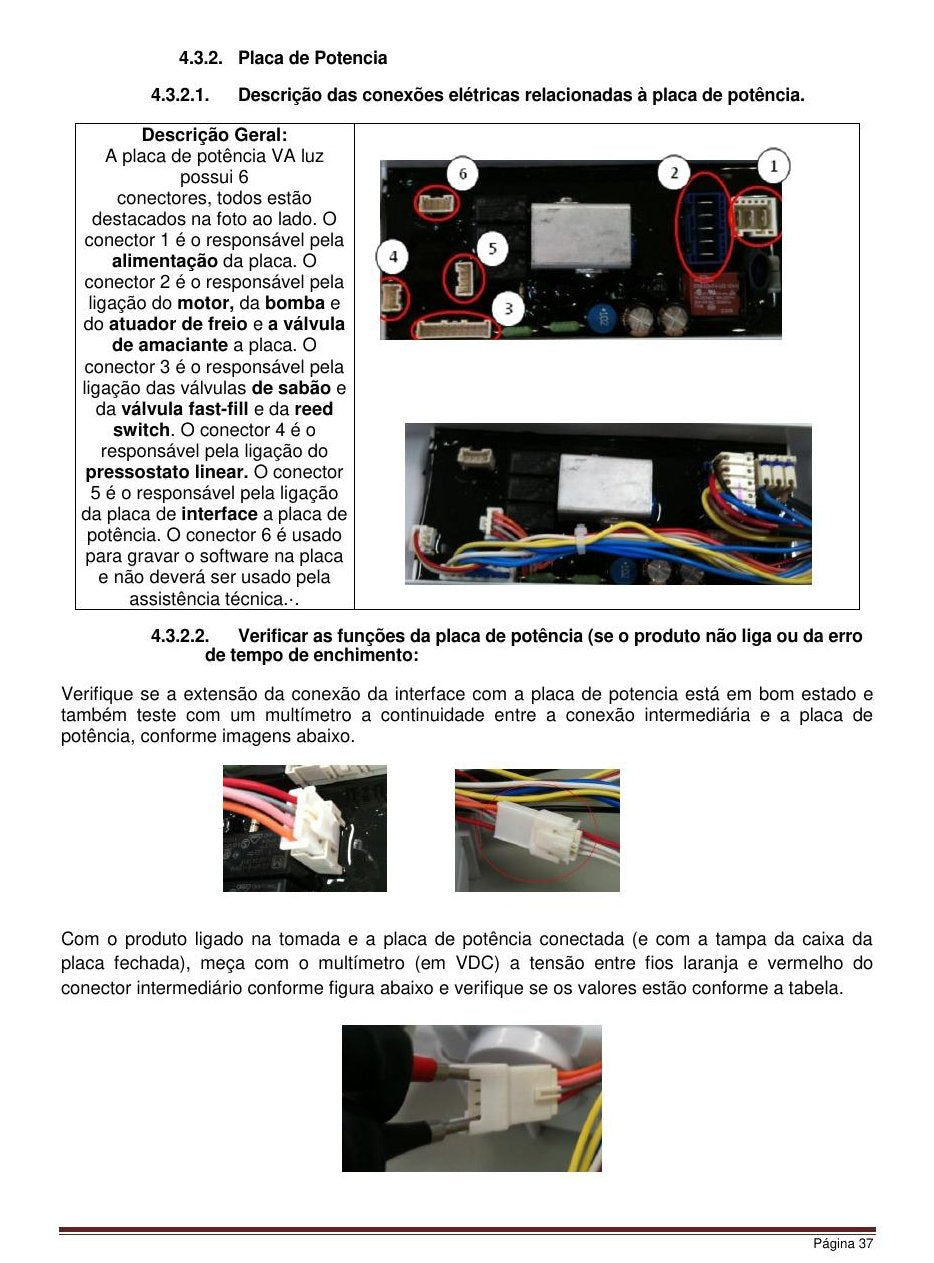 Manual de Serviço Brastemp Ative 11kg/11,5kg (BWG11AB, BWG11AR, BWH11AB, BWG12AB) — Lavadoras Brastemp Ative - diagrama 1