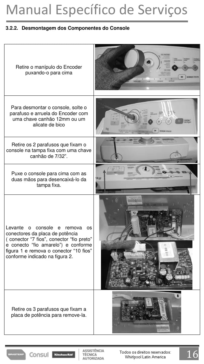 Manual de Serviço Brastemp BWK11AB Lavadora 11 kg — página interna 2