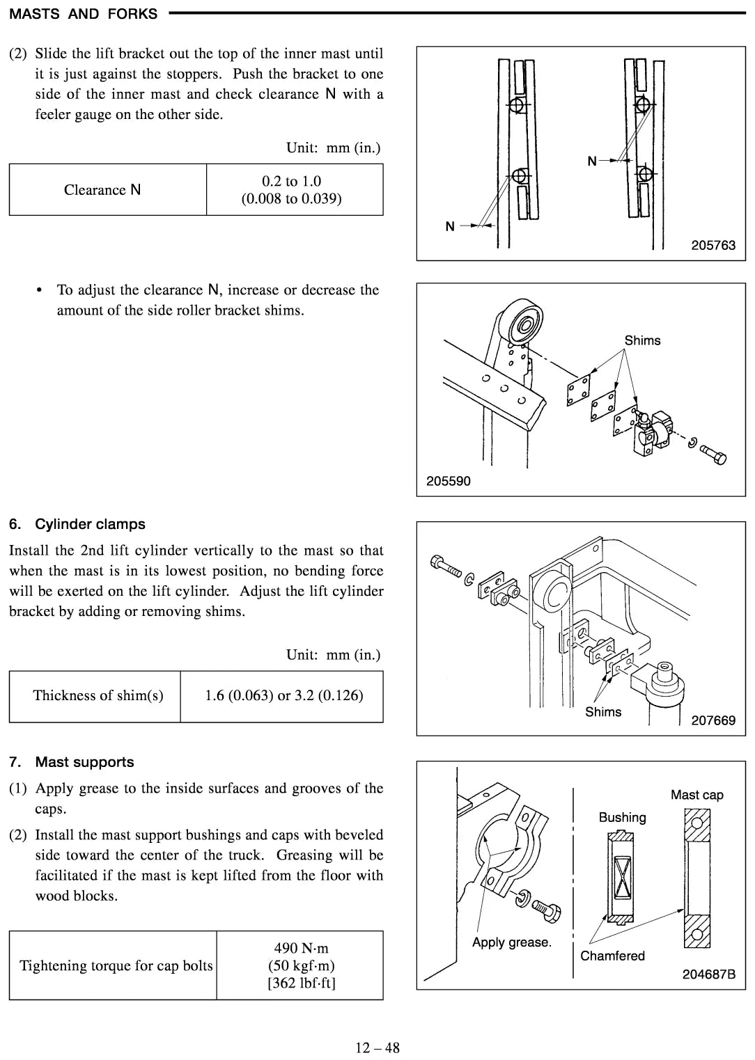 Diagrama técnico 3 — Caterpillar DP80 DP90