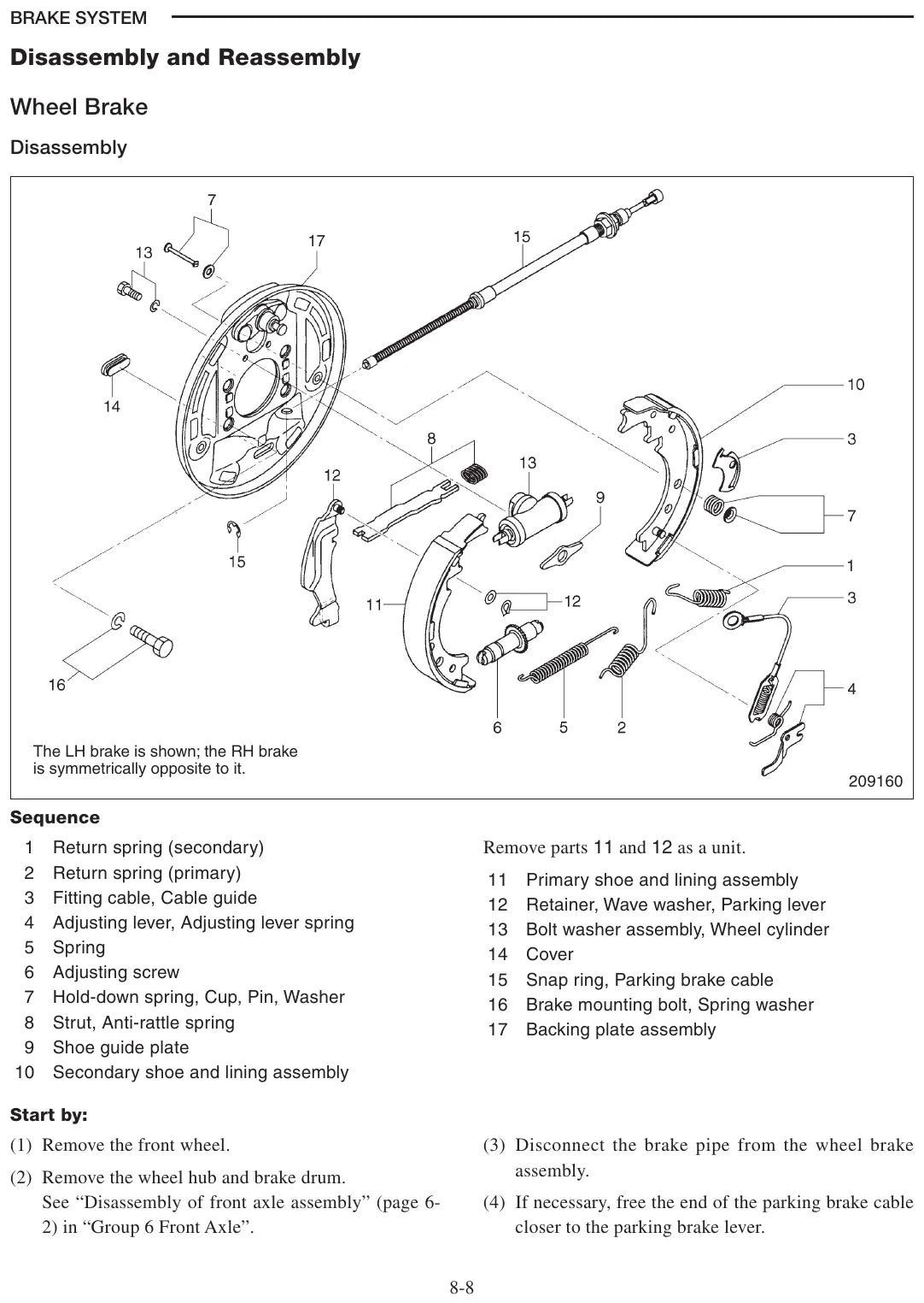 Diagrama técnico 3 — Caterpillar EP10KRT EP12KRT EP15KRT