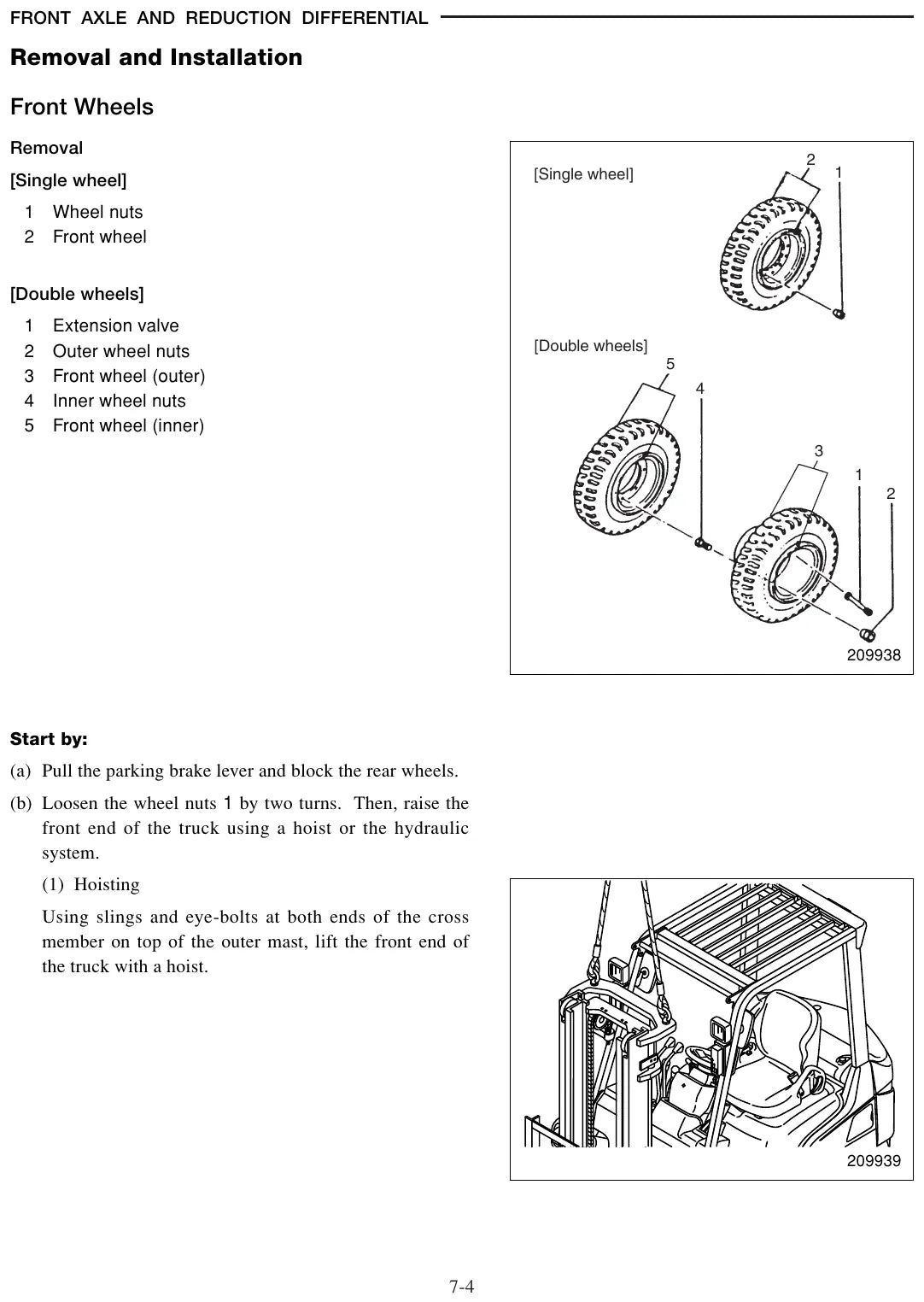 Diagrama técnico 2 — Caterpillar GP15N ao GP35N e DP15N ao DP35N