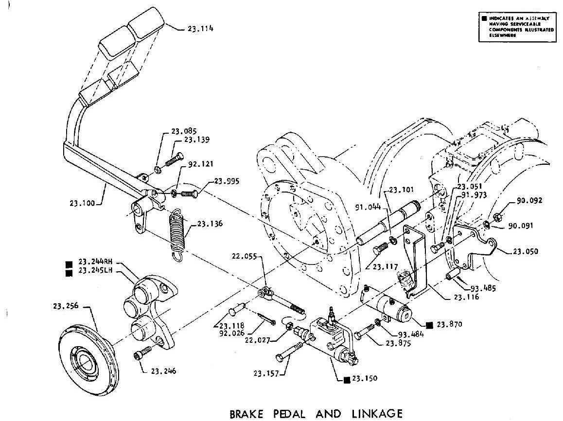 Manual de Serviço Empilhadeira Clark C500 (Y) 60 a S100 (D) (Hydrotork Ref. PMA-539) - página interna
