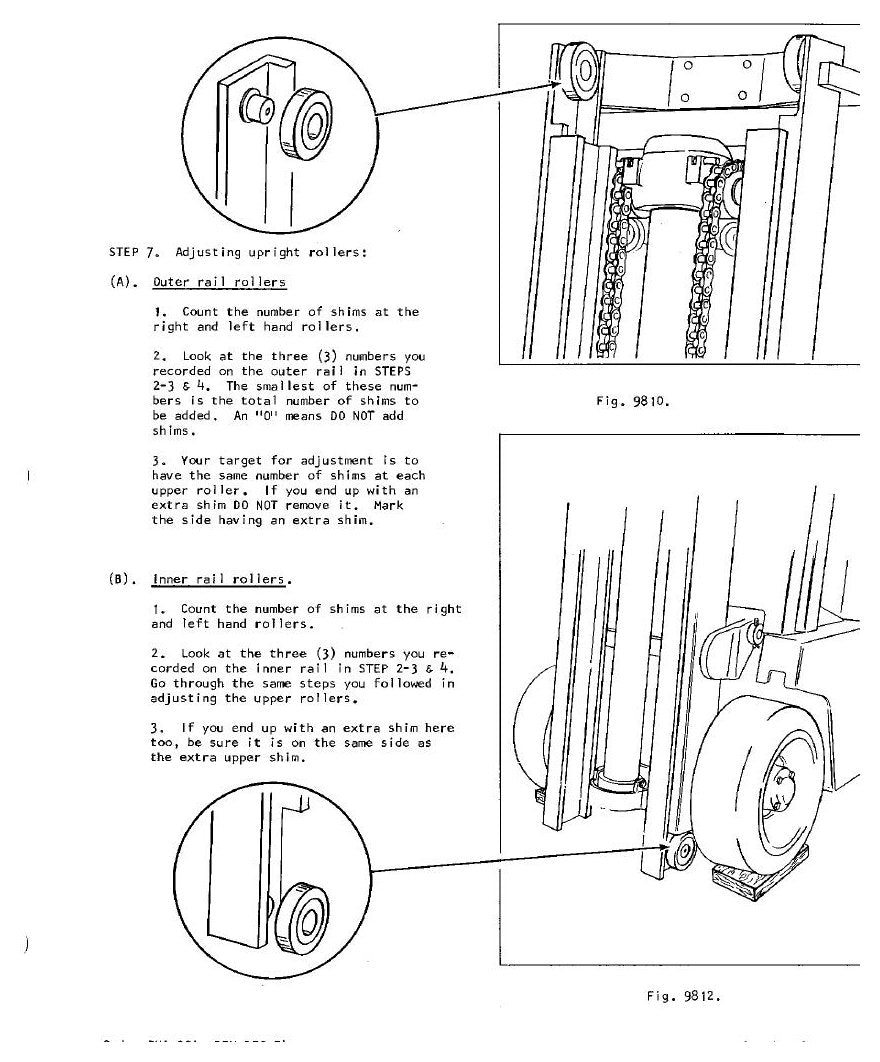 Manual de Serviço Empilhadeira Clark C500Y 40/C500Y 45/C500Y 50/C500Y 55/C500Y S60 (Perkins Ref. PMA-391) - página interna