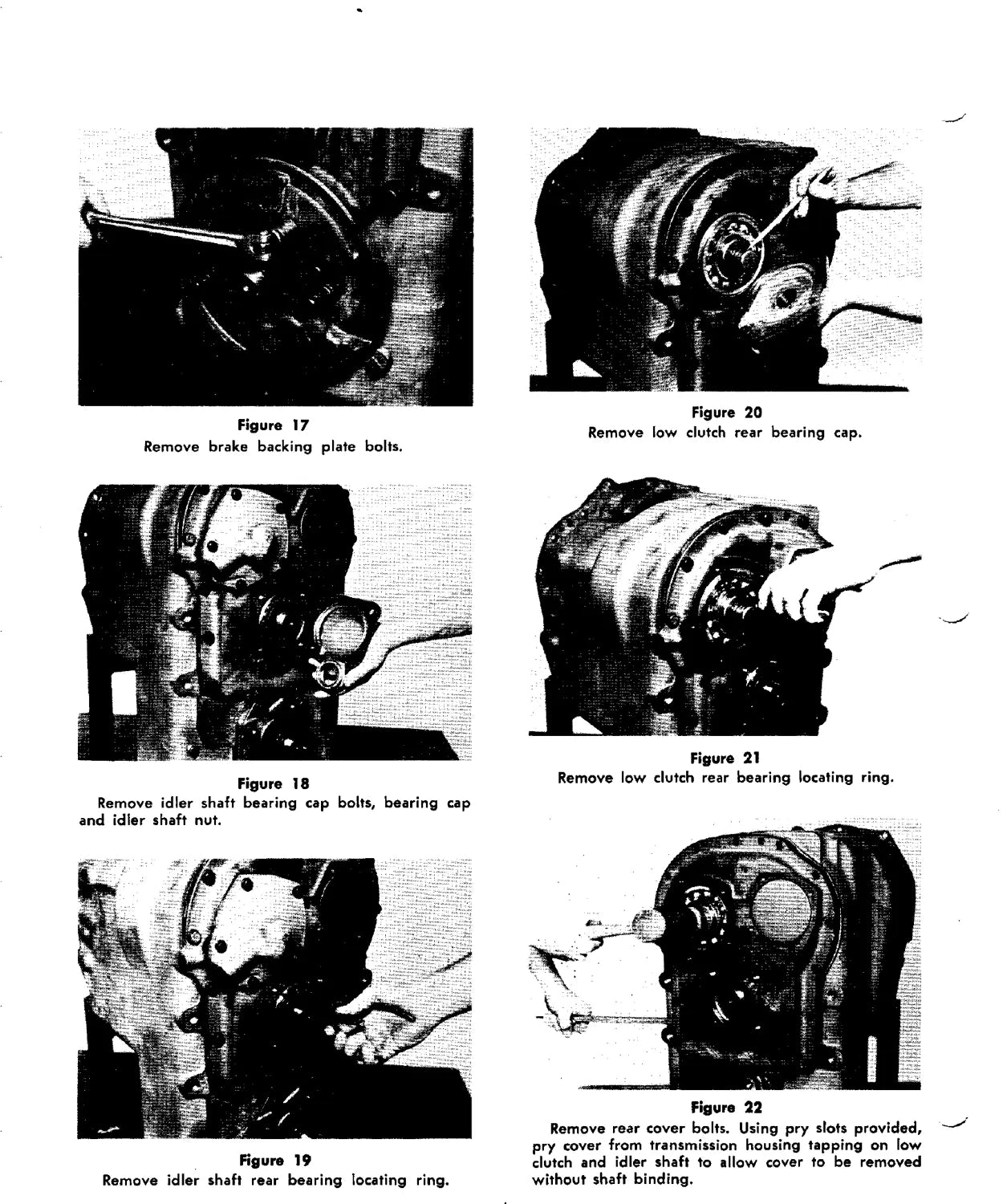 Manual de Serviço Clark-Hurth Transmissão Powershift 28000 R Model 4 Speed Long Drop — página 1 do documento