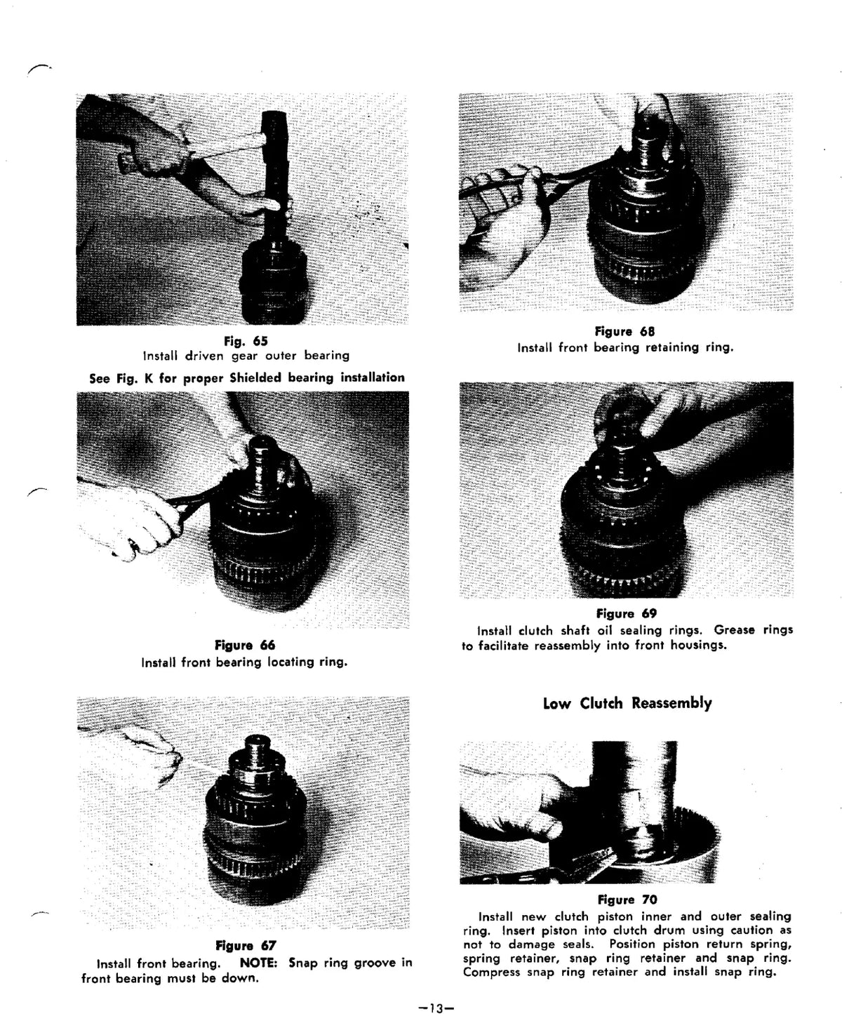 Manual de Serviço Clark-Hurth Transmissão Powershift 28000 R Model 4 Speed Long Drop — página 2 do documento