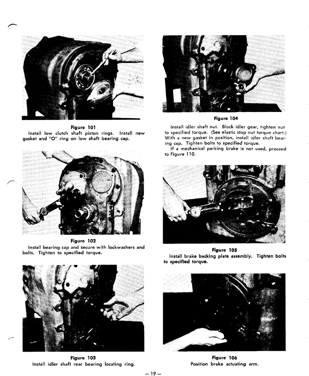 Manual de Serviço Clark-Hurth Transmissão Powershift 28000 R Model 4 Speed Long Drop — página 3 do documento