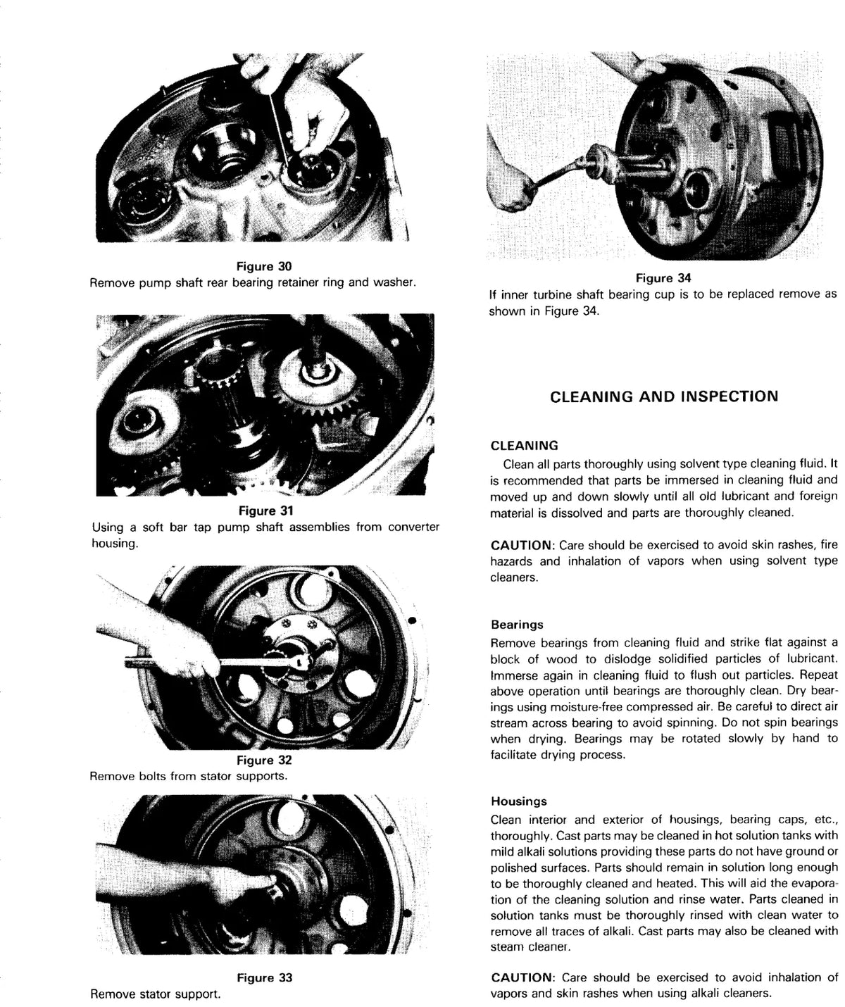 Manual de Serviço Clark-Hurth C8000 — Conversor de Torque: Desmontagem e Diagnóstico — página 2 do documento