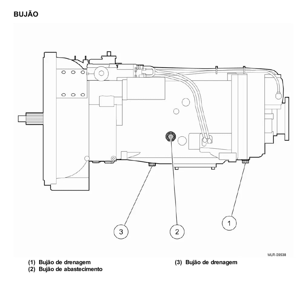 Página do Manual de Serviço VW Constellation 26.390 Tractor 6x4 — Caixa de mudanças ZF 16S 1485 / 1585 / 1685 TD