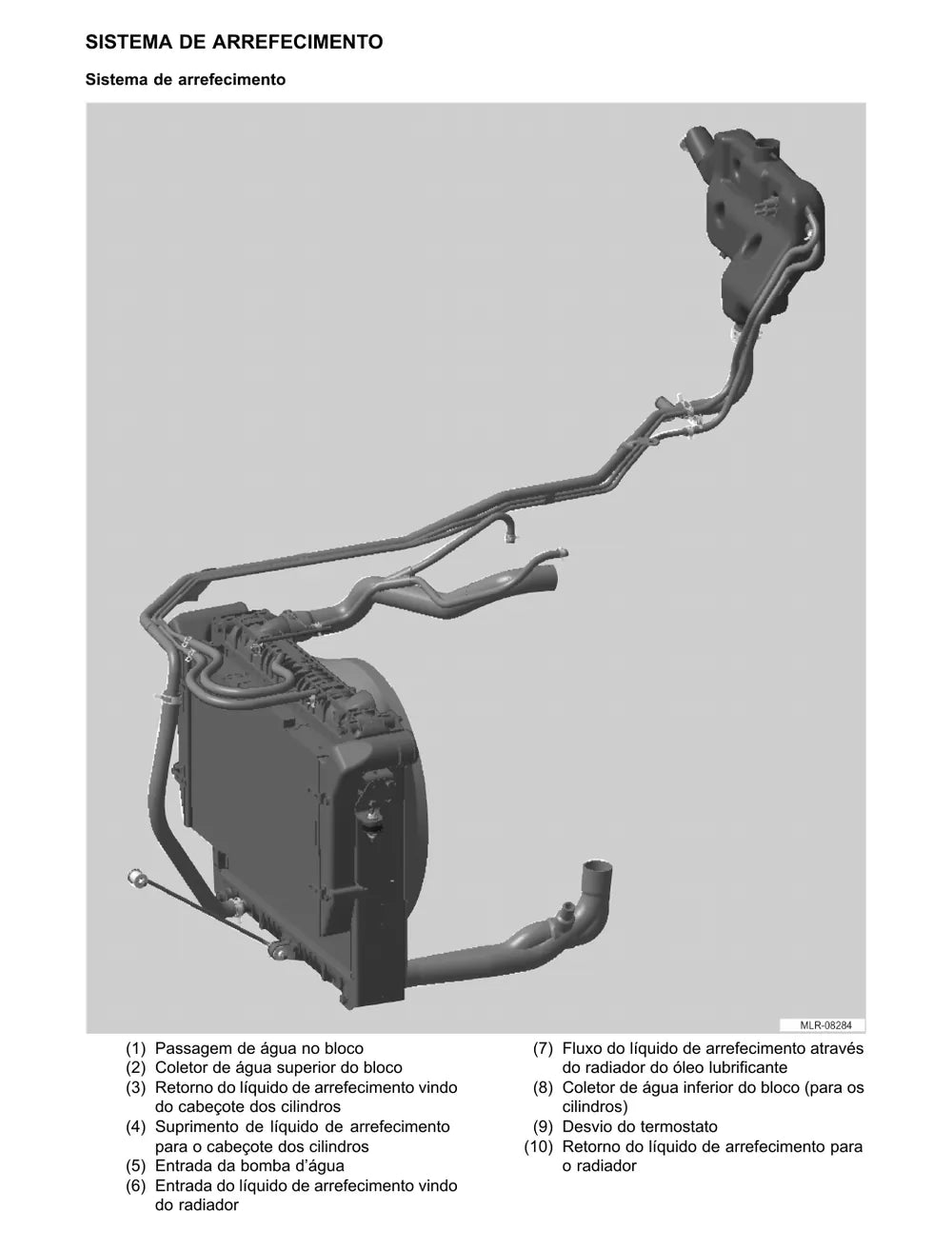 Página do Manual de Serviço VW Delivery 5.150 — Motor Cummins ISF