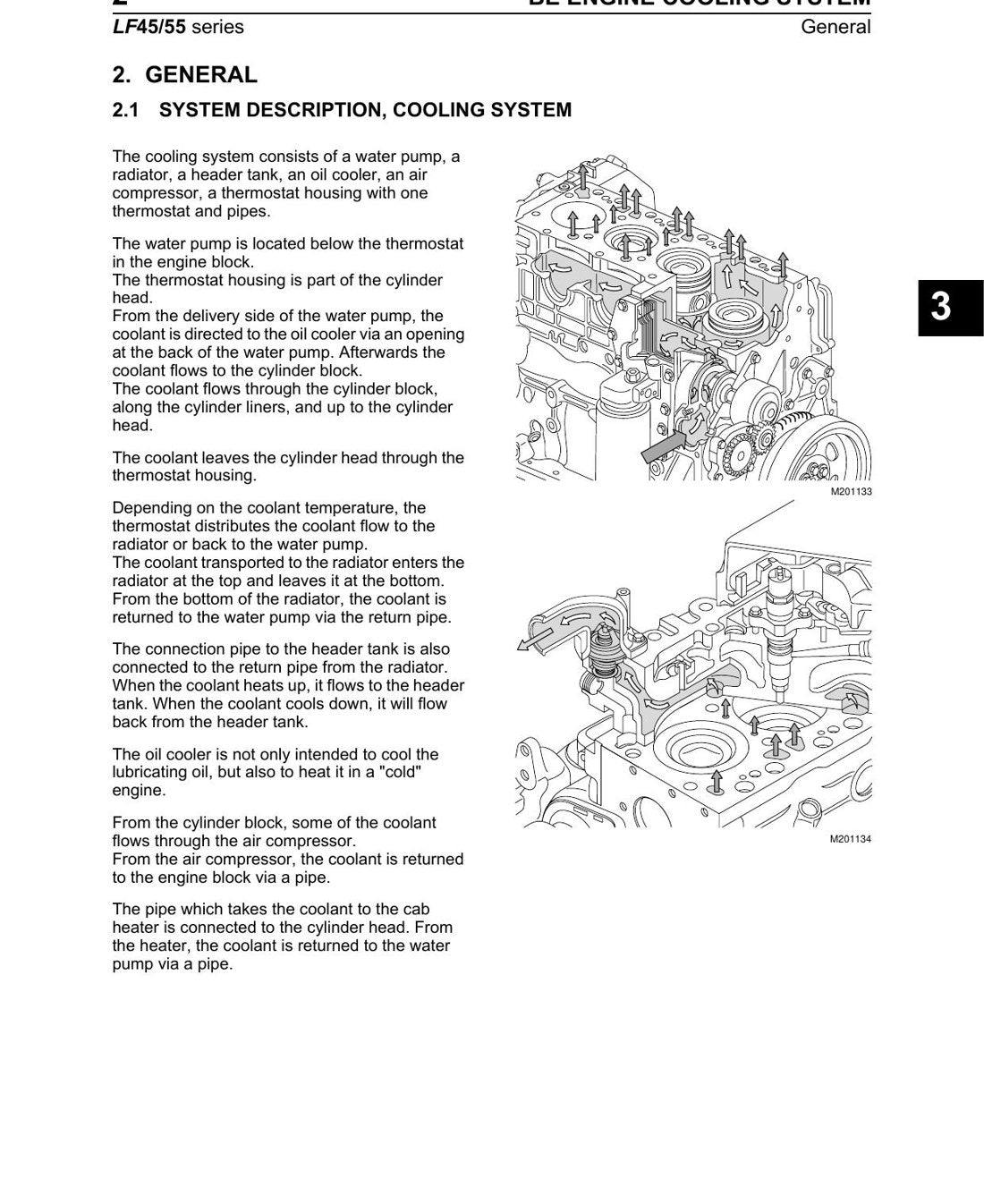 Manual de Serviço DAF LF45 LF55 (BE CE) - Motor Diesel (Inglês) - página 2