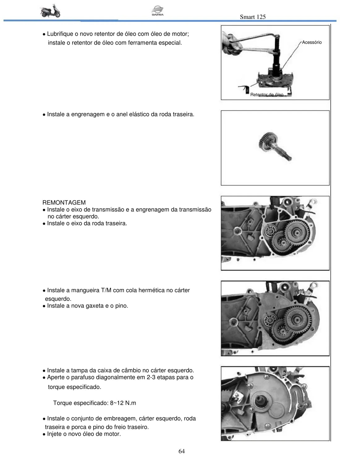 Página interna 2 — Dafra Smart 125 (Fuel Injection)