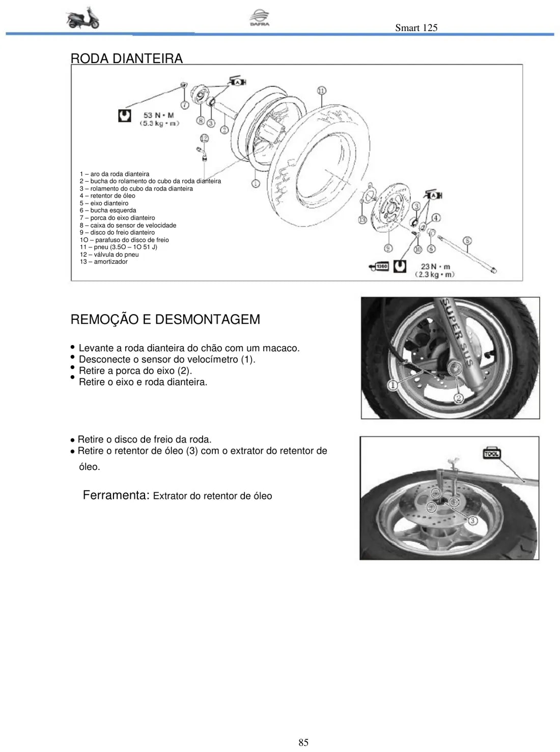 Página interna 3 — Dafra Smart 125 (Fuel Injection)