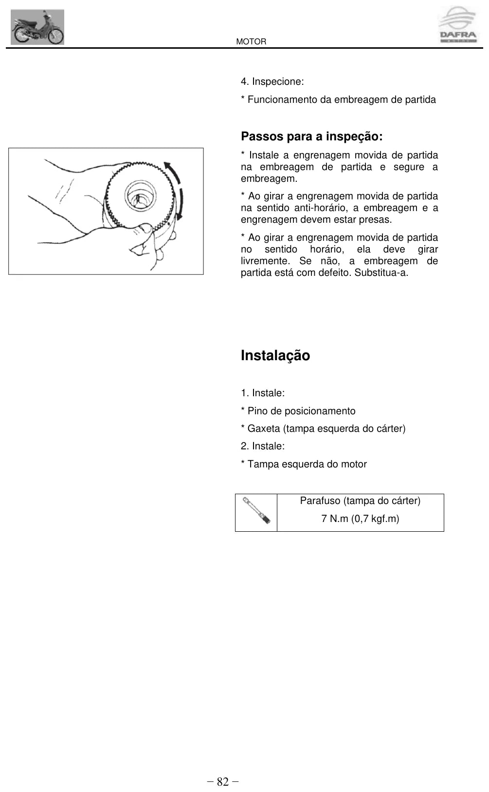 Página interna 2 — Dafra Zig 100