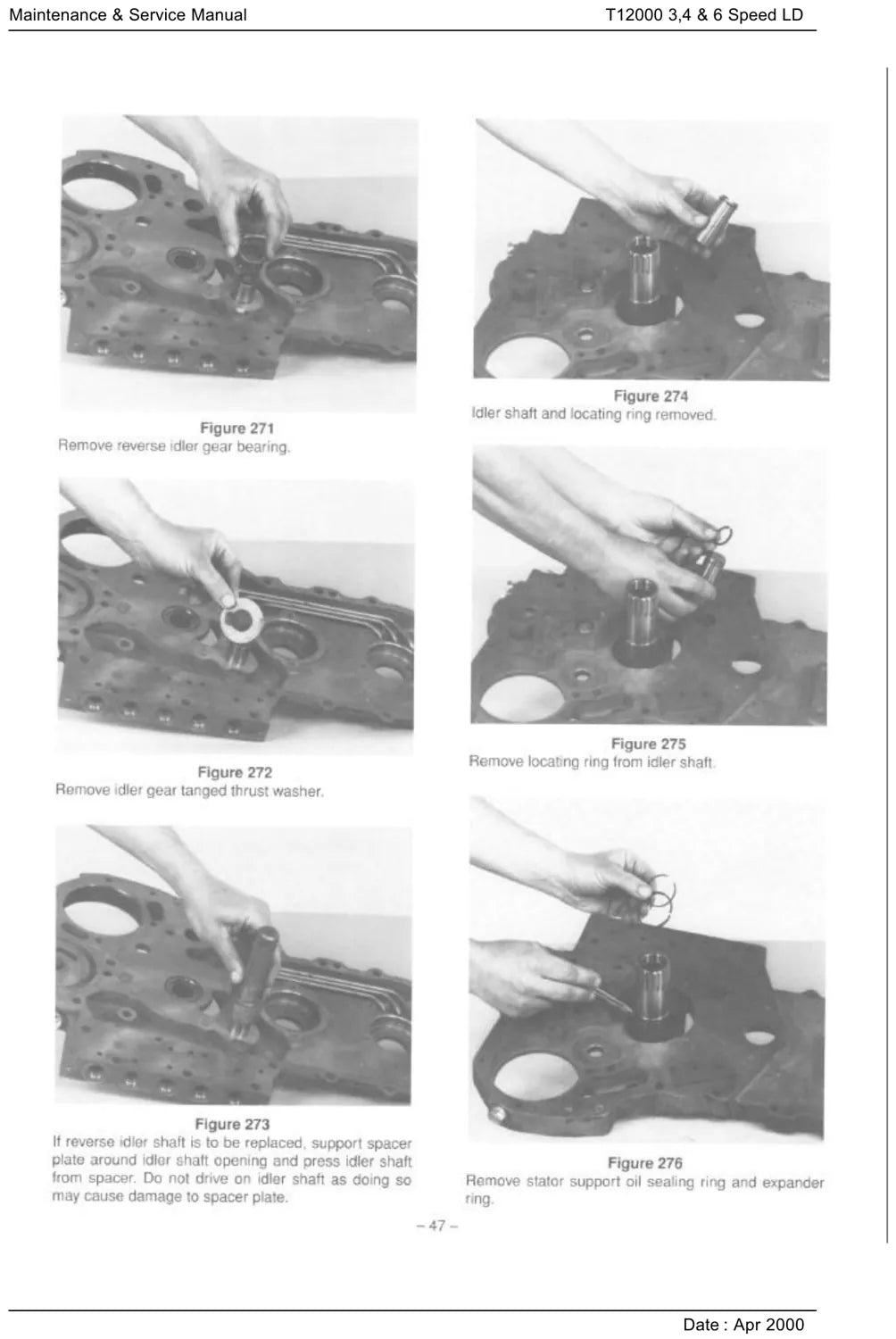 Manual de Serviço Dana Spicer T12000 Long Drop 3, 4 e 6 Velocidades — TSM-0023 — página 2 do documento